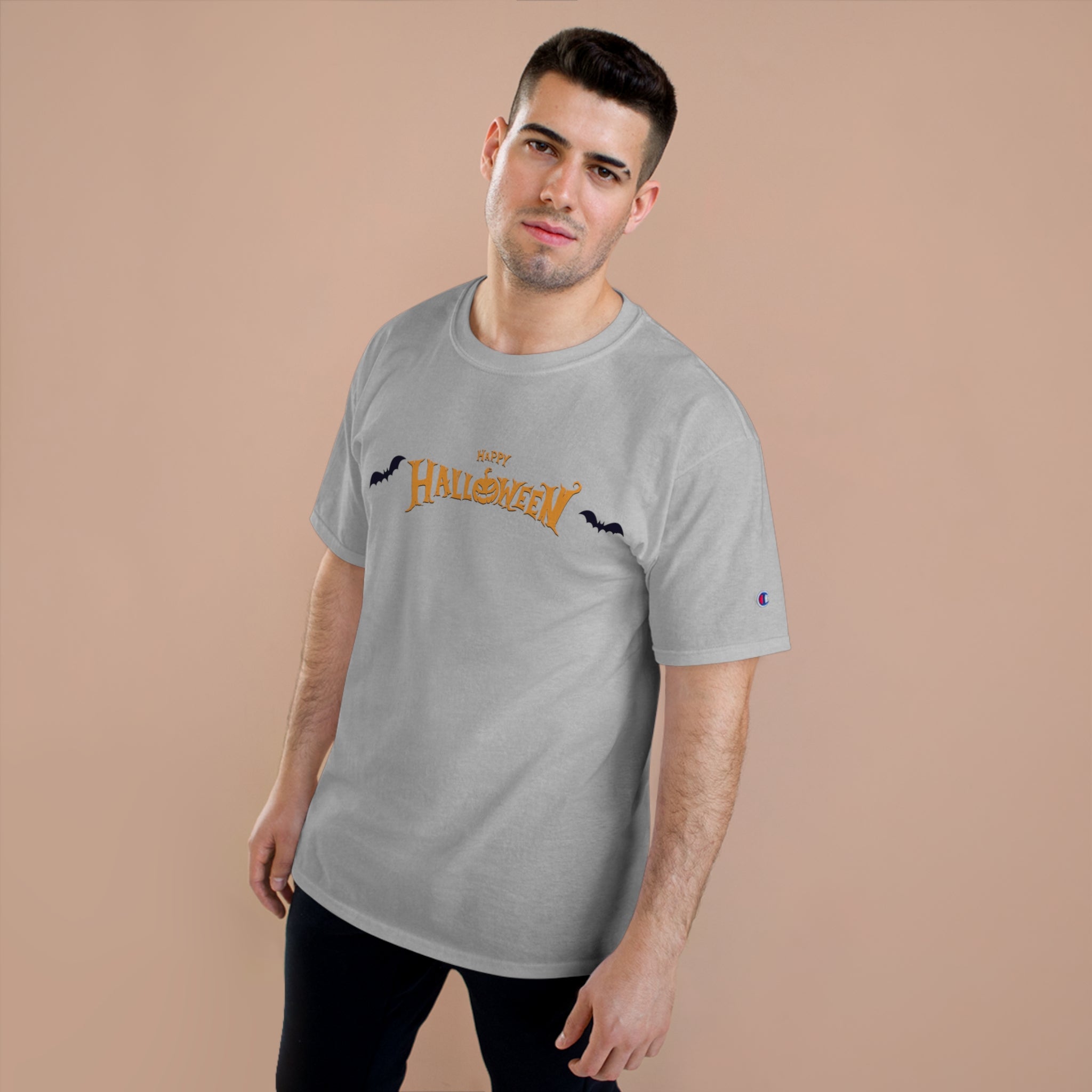 Halloween with Bats | Champion T-Shirt