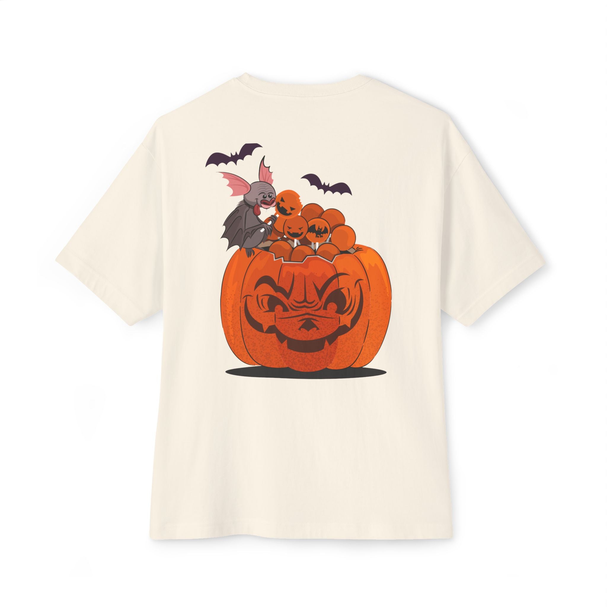 Halloween Trick or Treat | Unisex Oversized Boxy Tee