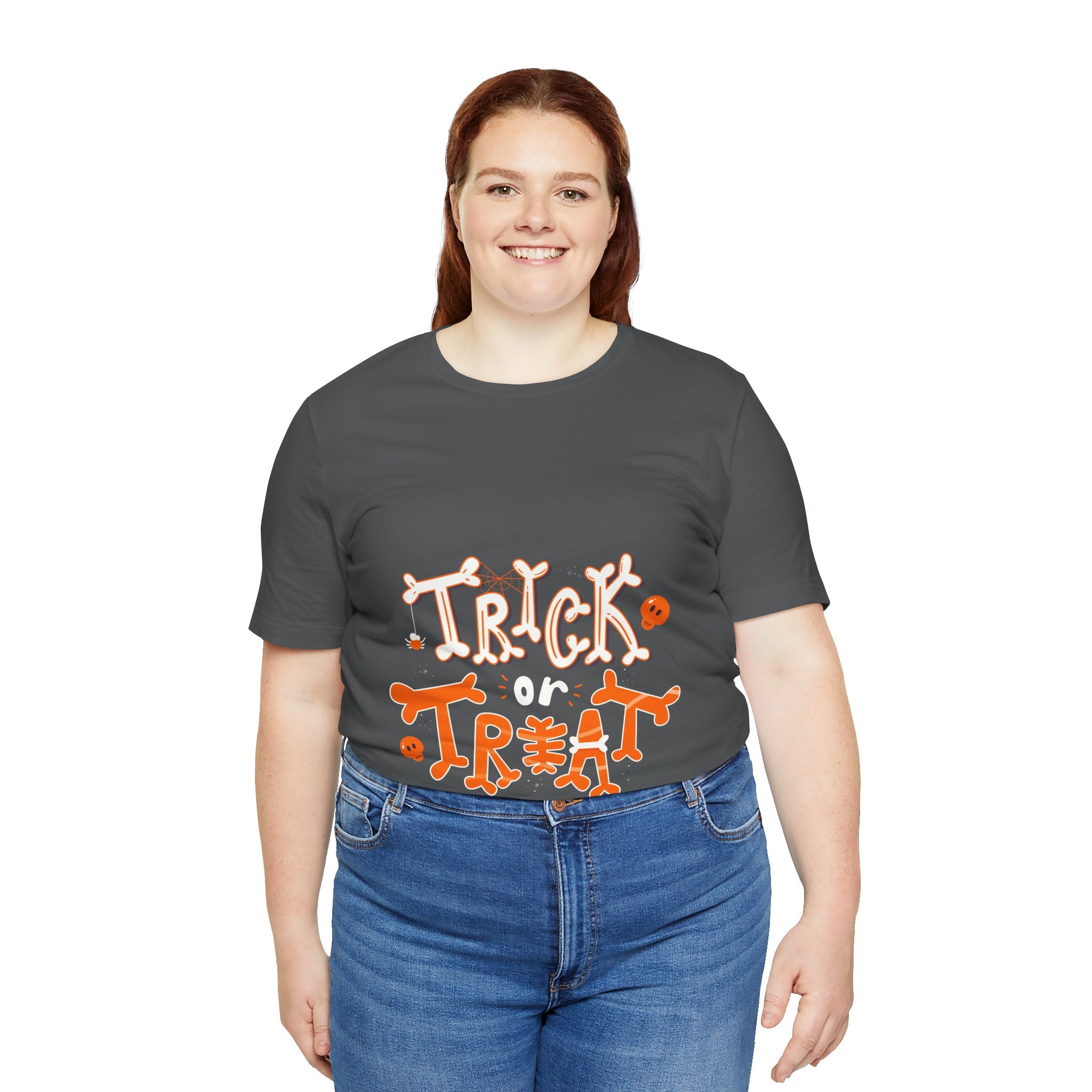 Halloween Trick or Treat  | Unisex Jersey Short Sleeve Tee