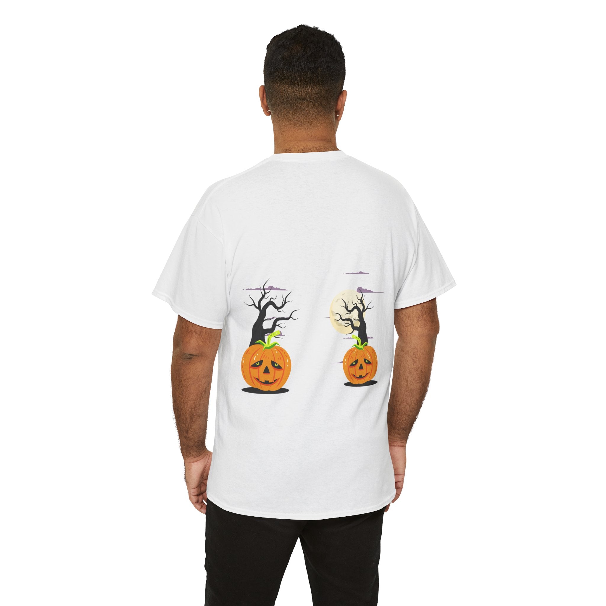 Halloween is Better with Cats | Unisex Heavy Cotton Tee