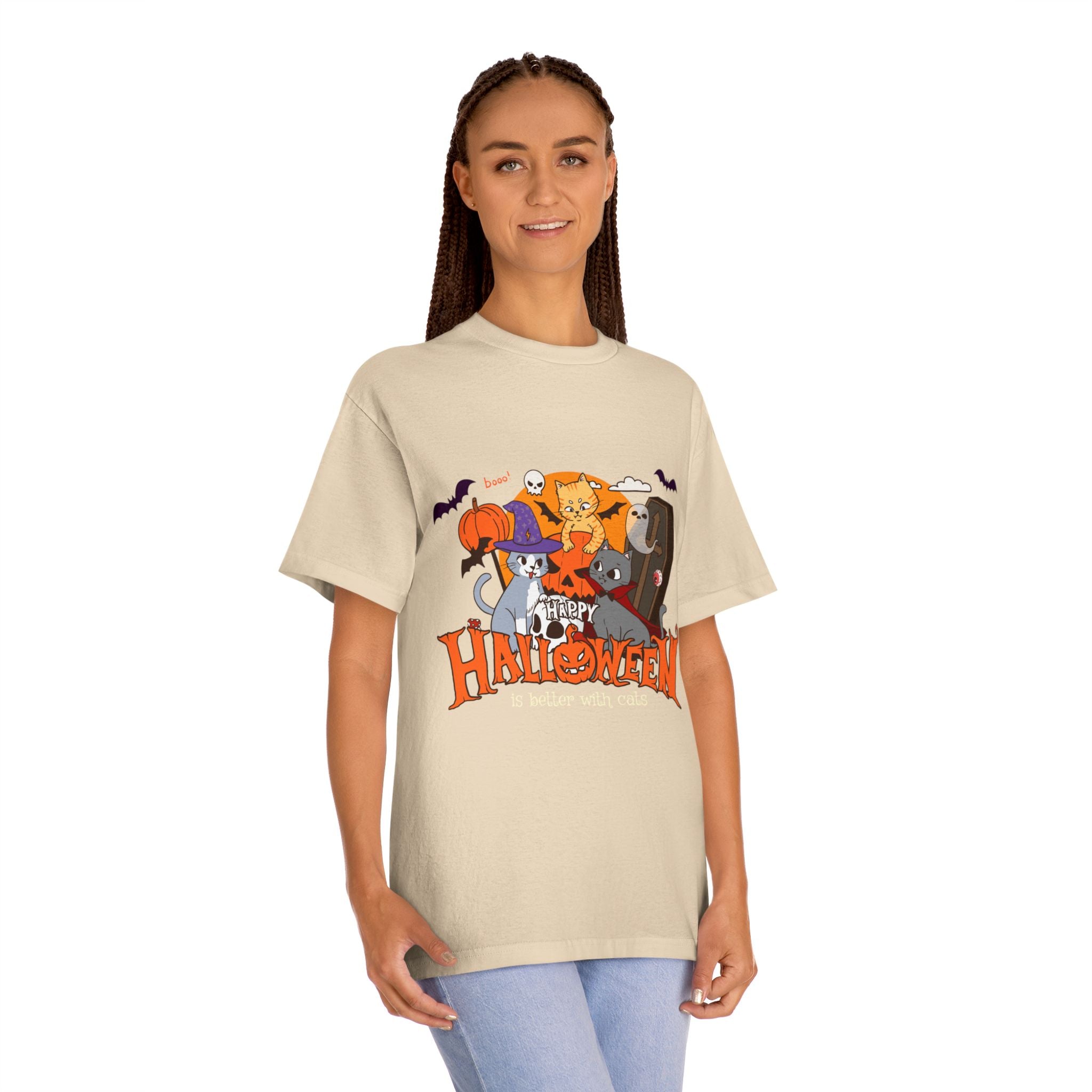 Halloween is Better with Cats | Unisex Classic Tee