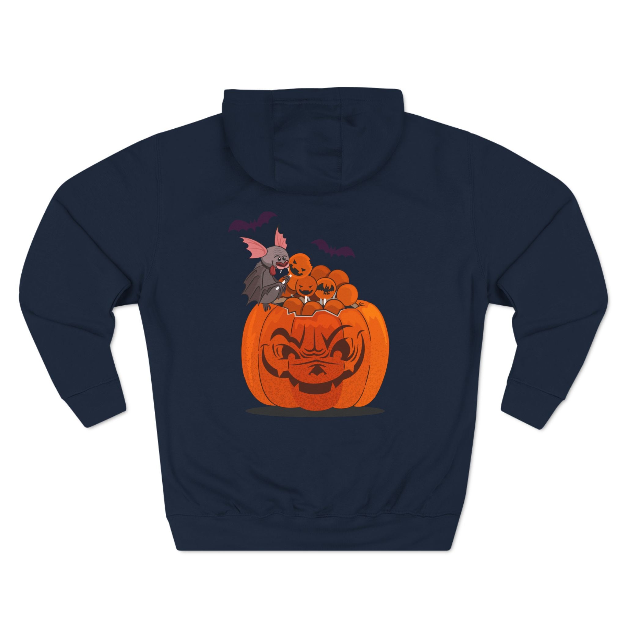 Halloween Trick or Treat | Three-Panel Fleece Hoodie