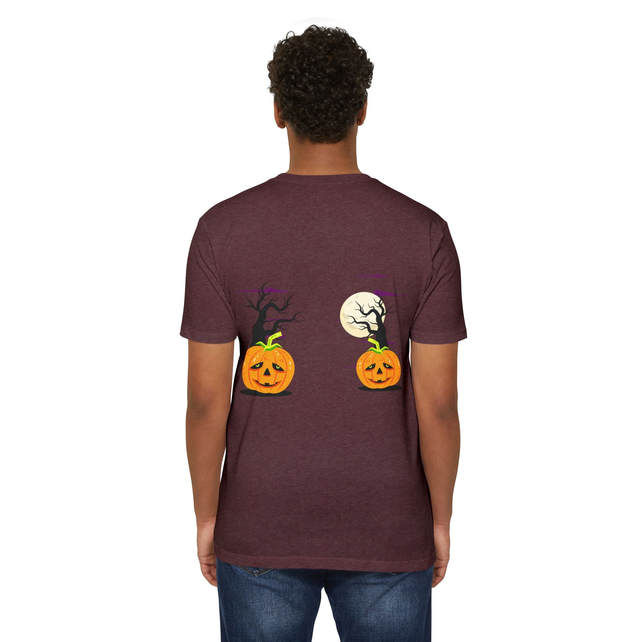 Halloween is Better with Cats | Unisex CVC Jersey T-shirt