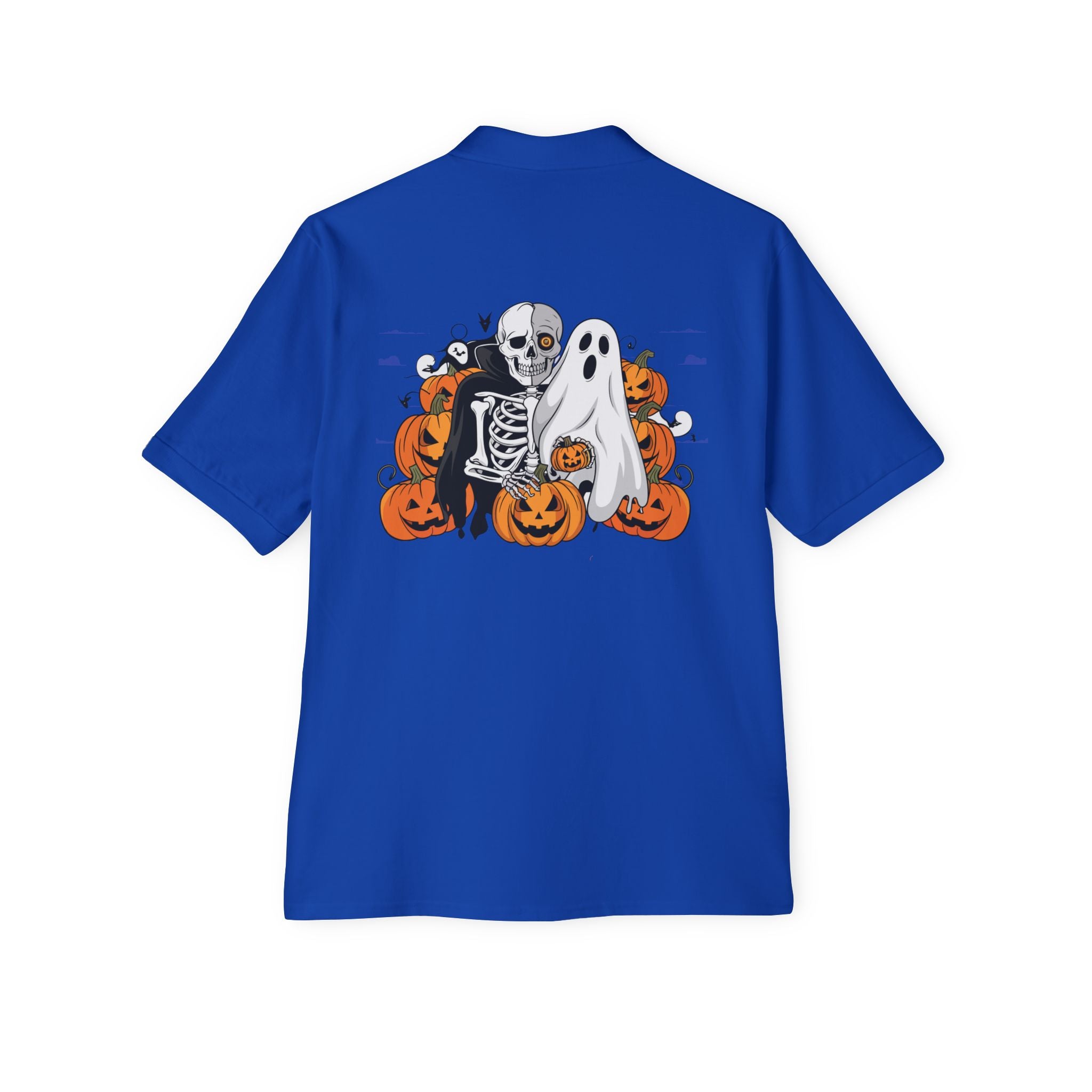 Halloween with Bats | Men's Piqué Polo