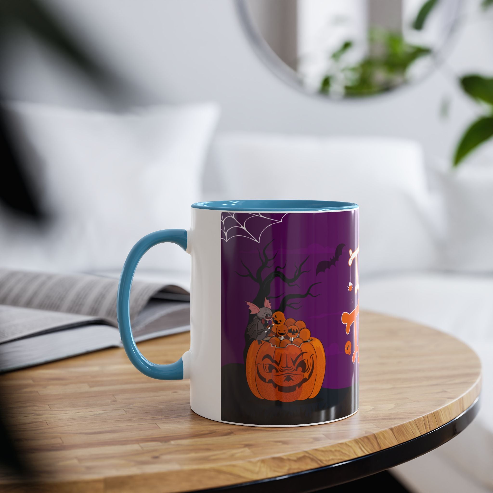 Halloween Trick or Treat | Two-Tone Coffee Mugs