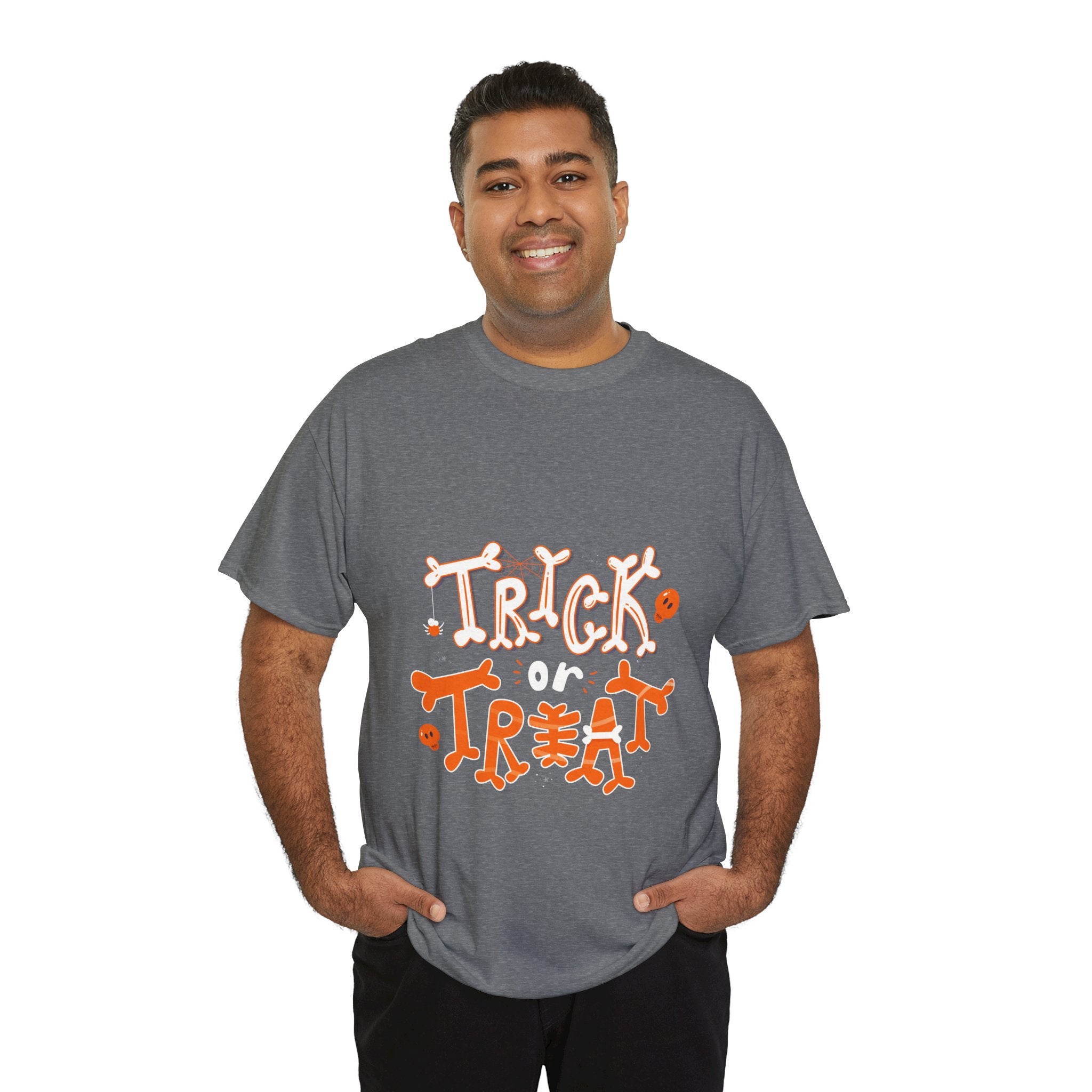 Halloween Trick or Treat | Unisex Heavy Cotton Tee