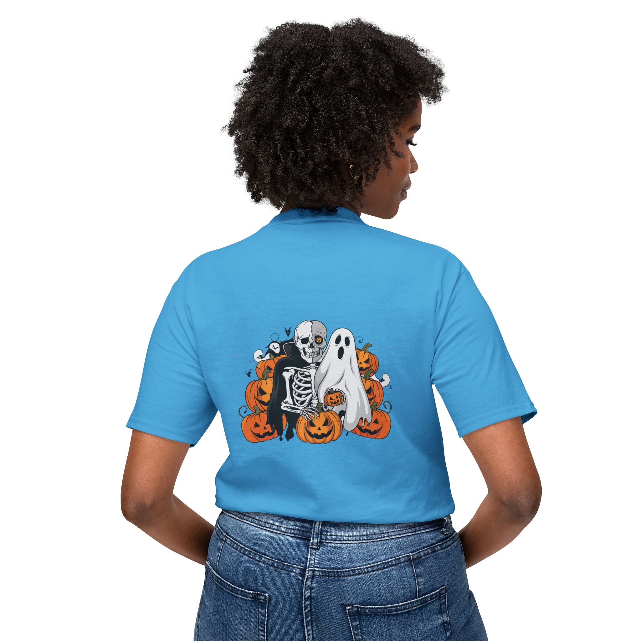 Halloween with Bats | Unisex HD Cotton™ T-shirt