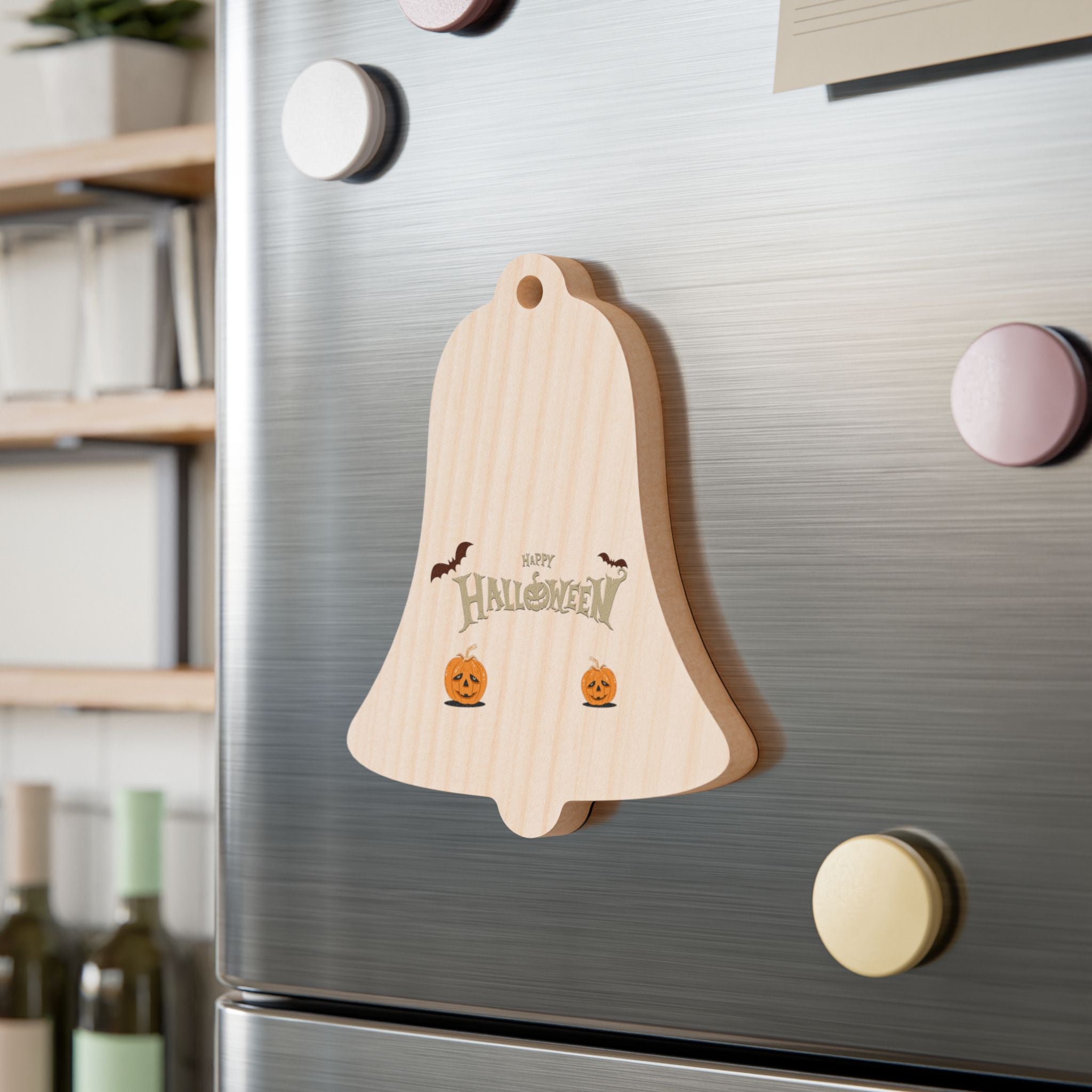 Happy Halloween with Pumpkin | Wooden Ornaments