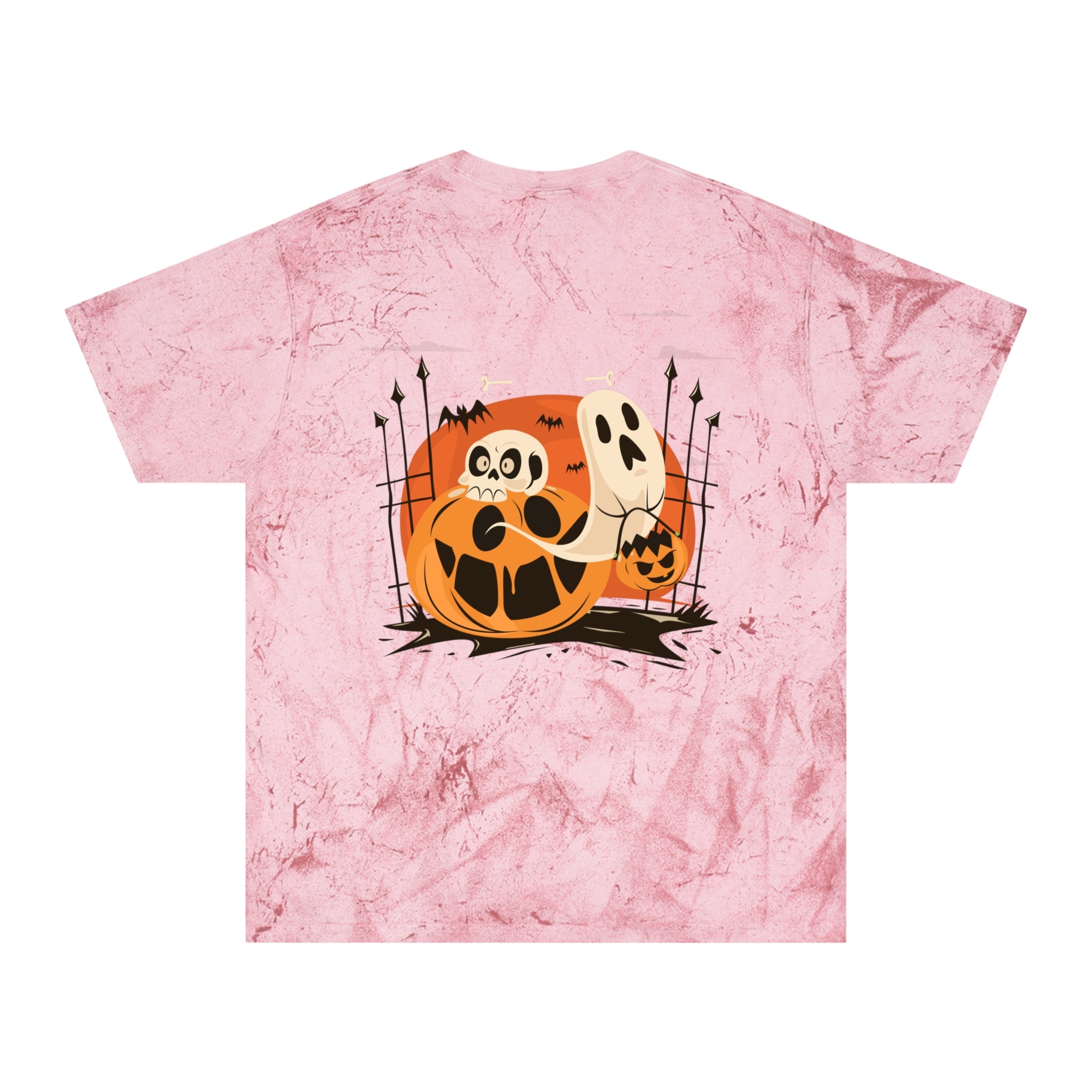 Halloween with Pumpkins | Unisex Color Blast T-Shirt