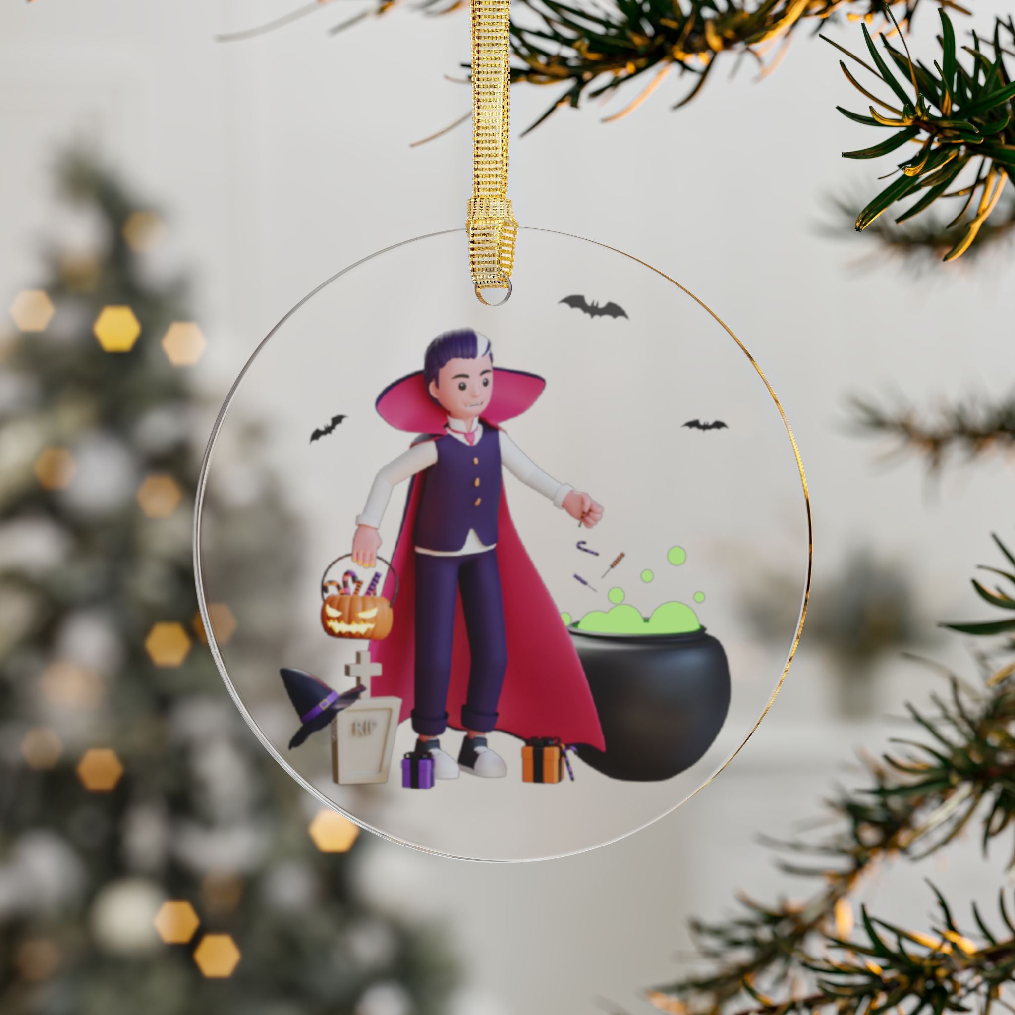 Halloween Vampire’s Potion and Candy | Acrylic Ornaments