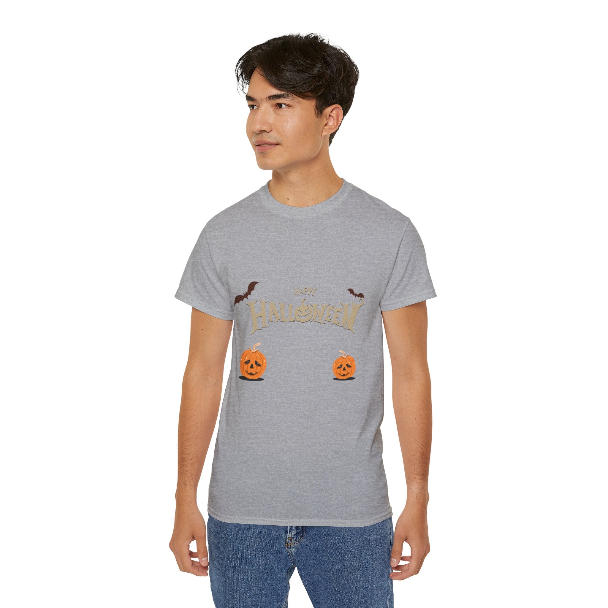 Halloween with Pumpkins | Unisex Ultra Cotton Tee