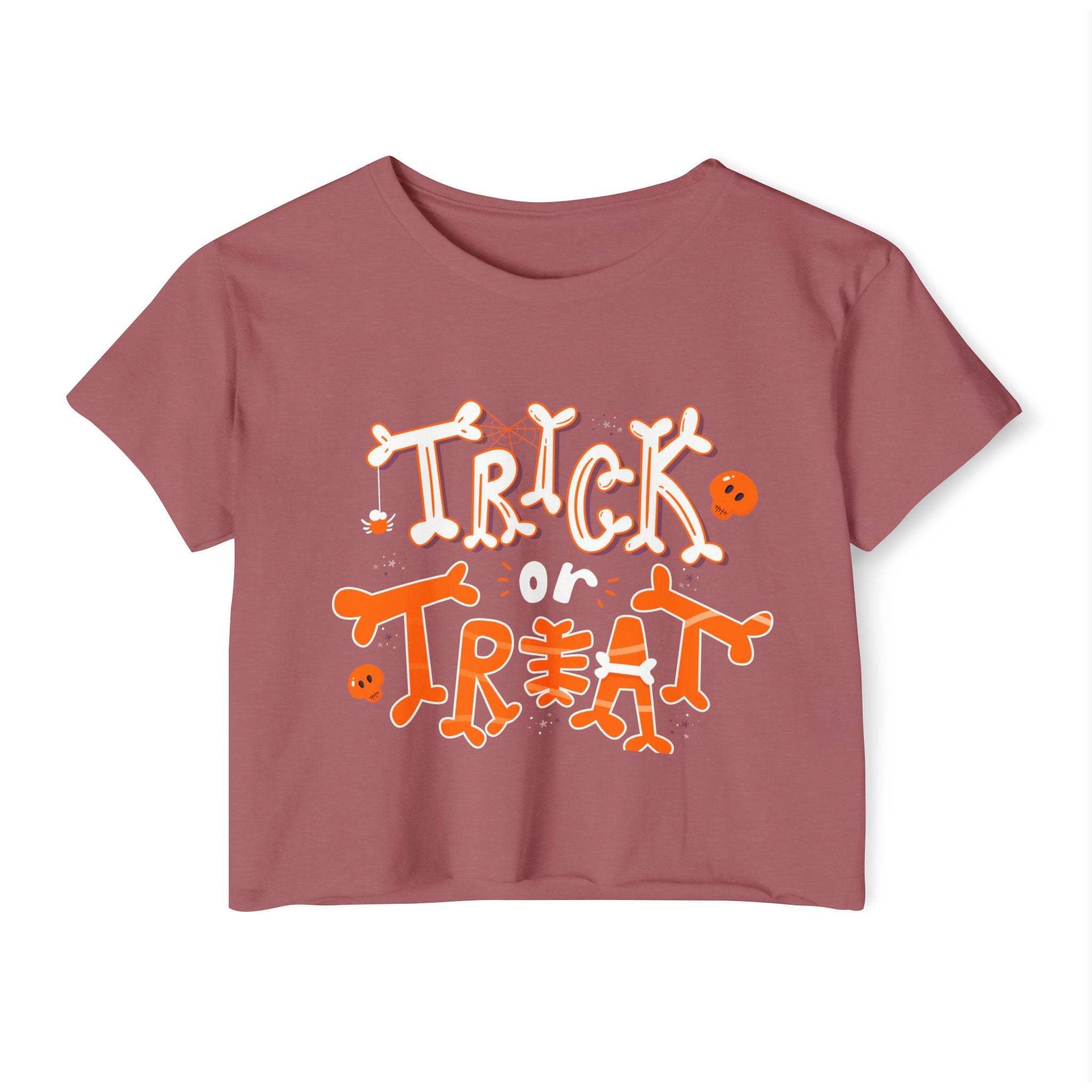 Halloween Trick or Treat | Women's Festival Crop Top