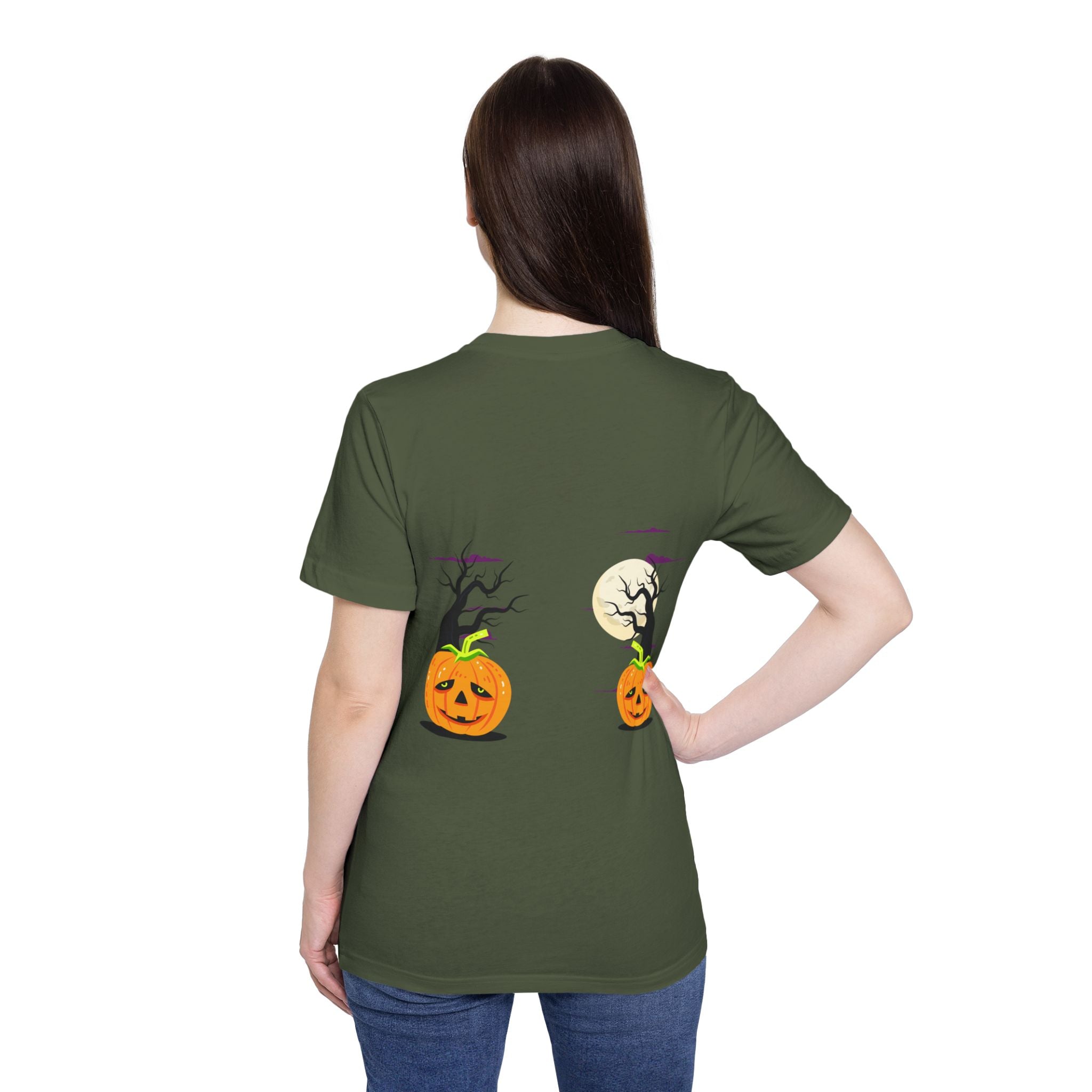 Halloween is Better with Cats | USA-Made Unisex Short-Sleeve Jersey T-Shirt