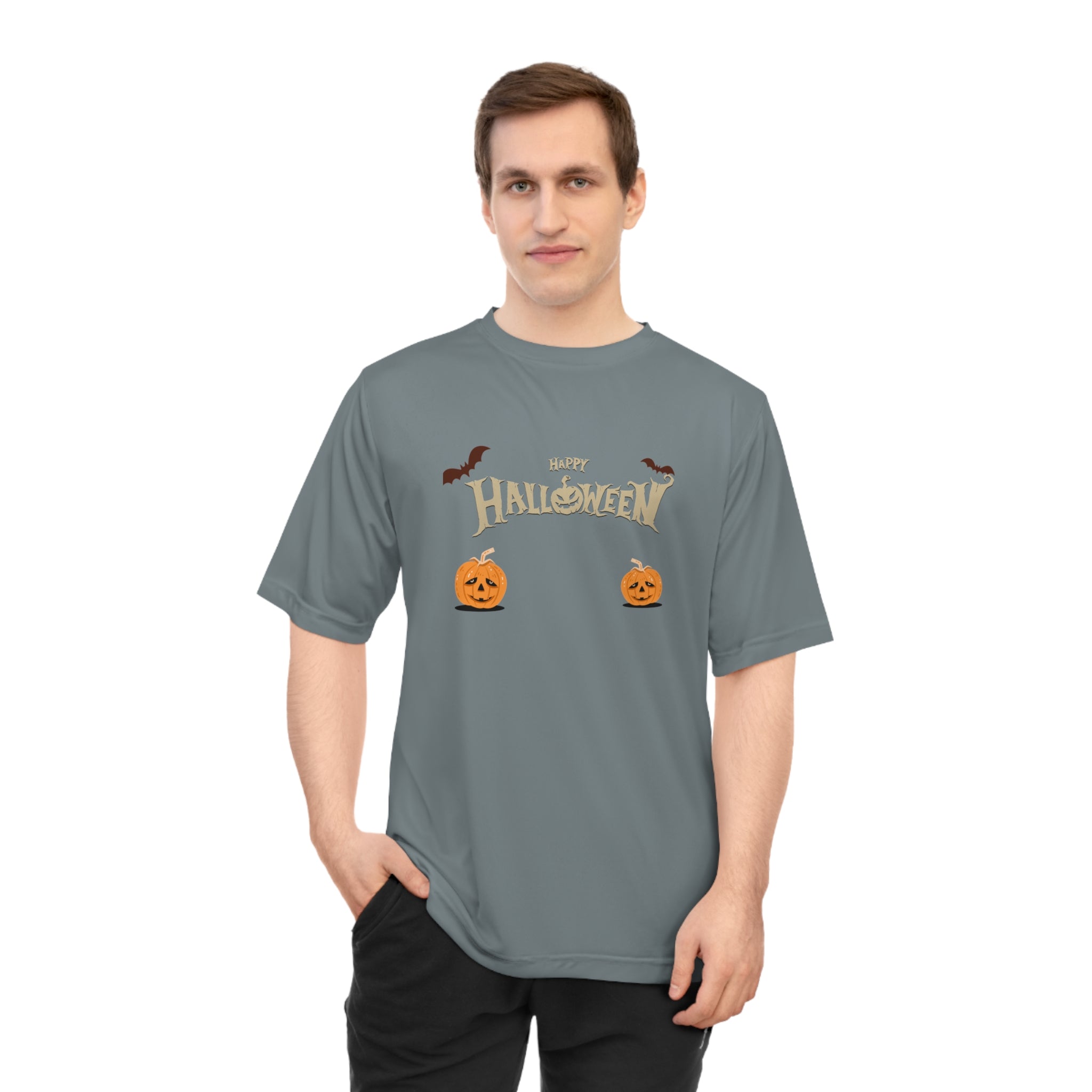 Halloween with Pumpkins | Unisex Zone Performance T-shirt