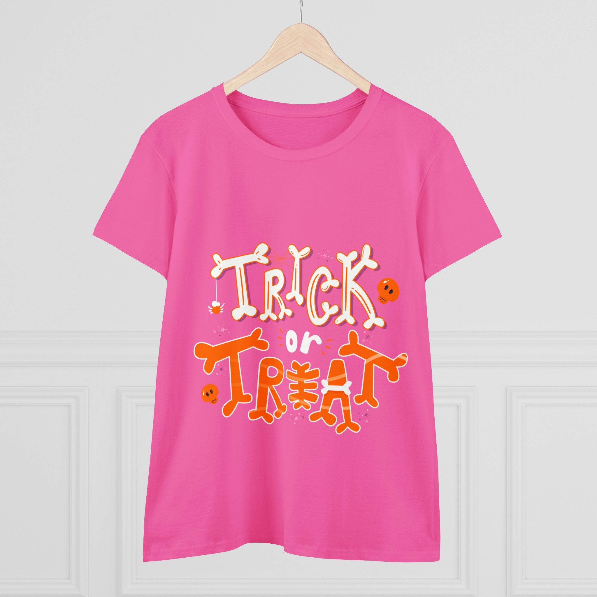 Halloween Trick or Treat | Women's Midweight Cotton Tee