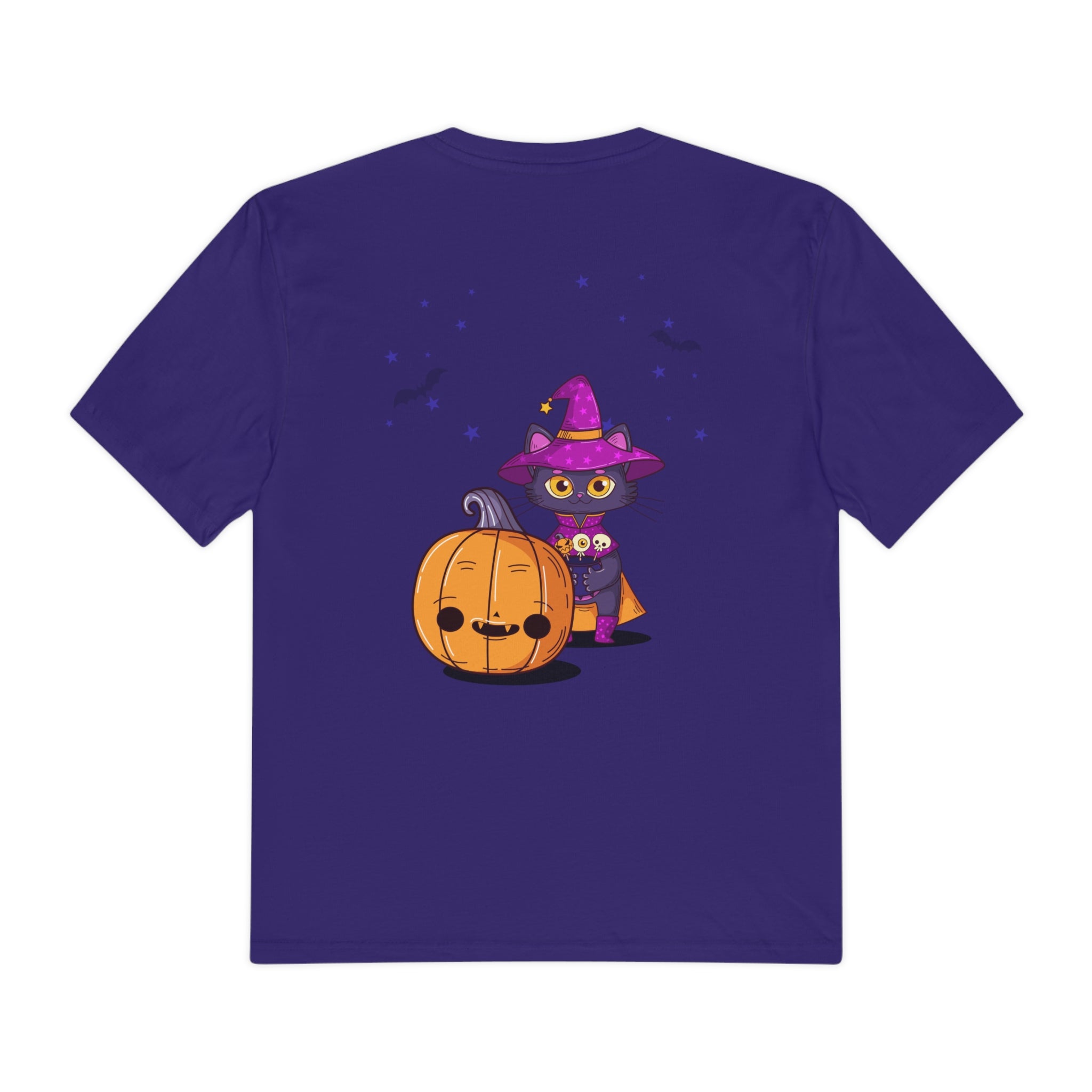 Halloween with Witch's Cats | Perfect Weight® Tee
