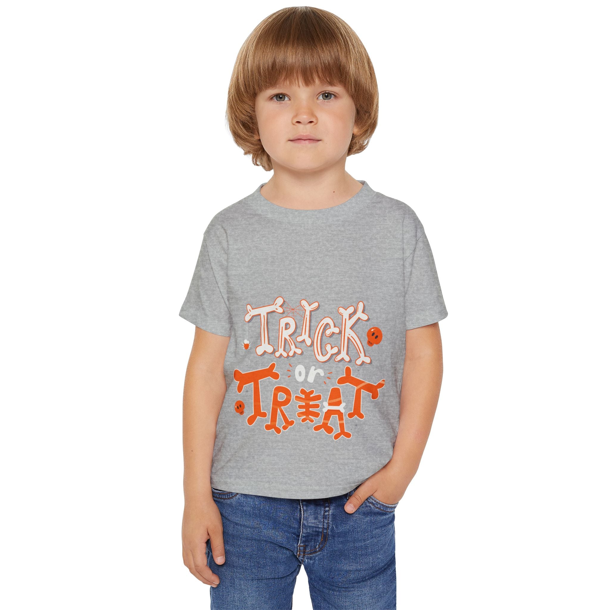 Halloween Trick or Treat | Heavy Cotton Toddler T-shirt