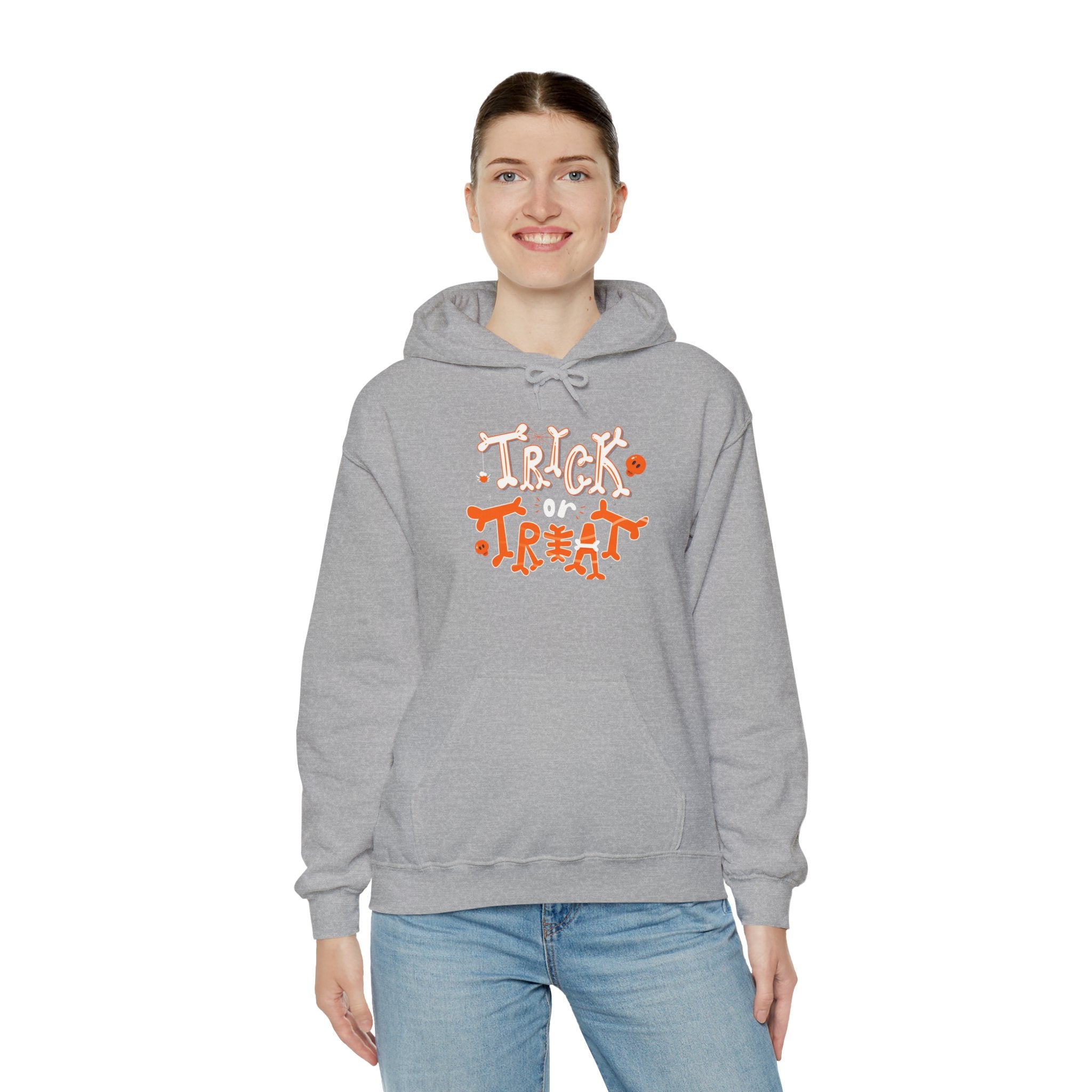 Halloween Trick or Treat  | Unisex Heavy Blend Hooded Sweatshirt
