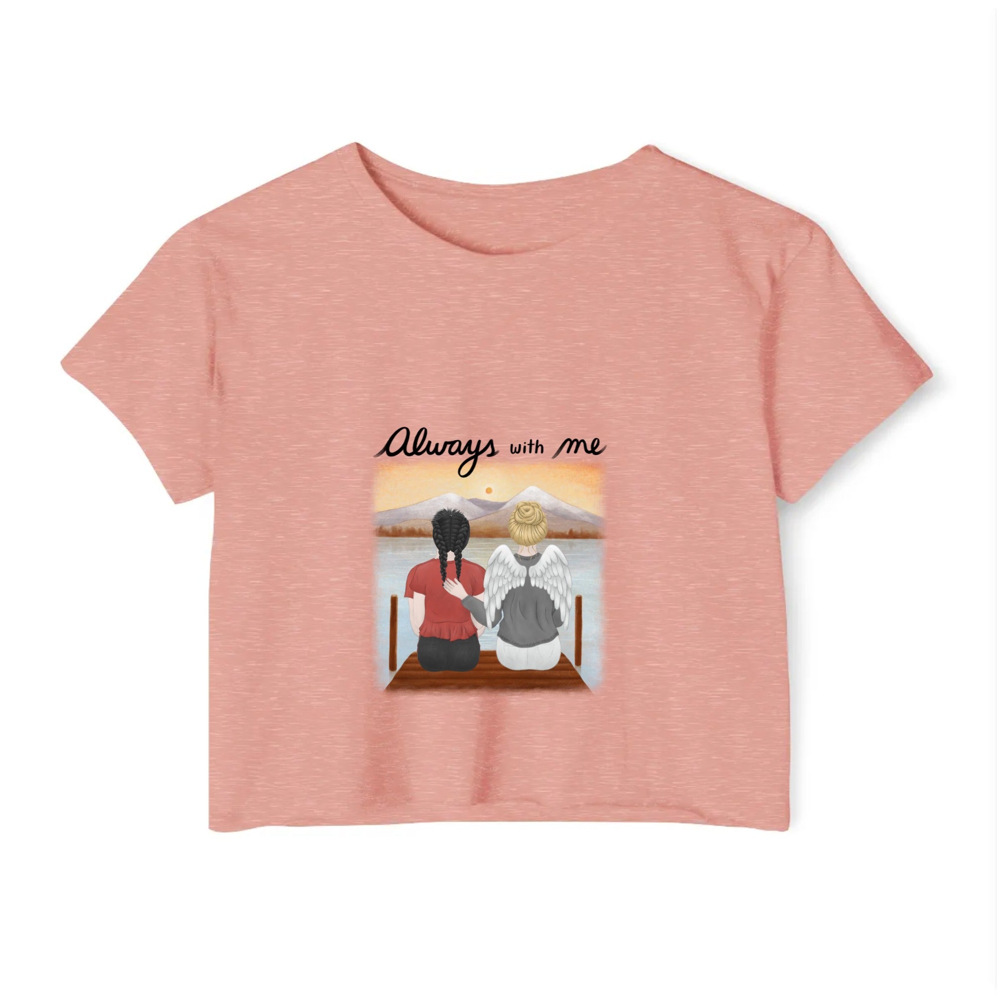 Always with me | Women's Festival Crop Top