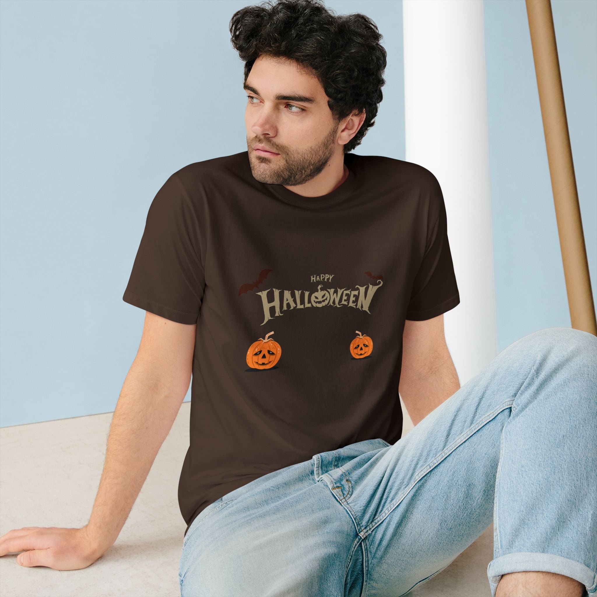 Halloween with Bats | Organic Staple T-shirt