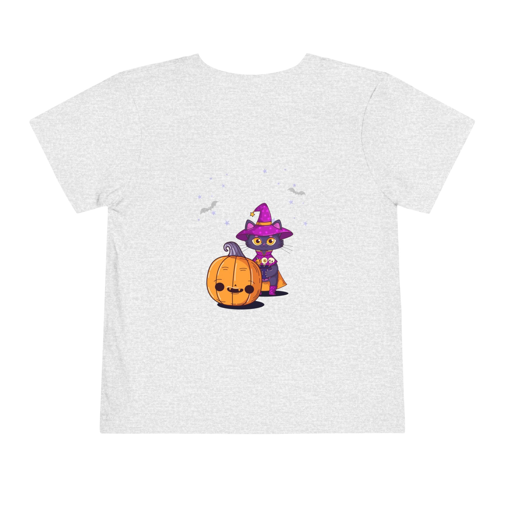 Halloween with Witch's Cats | Toddler Short Sleeve Tee