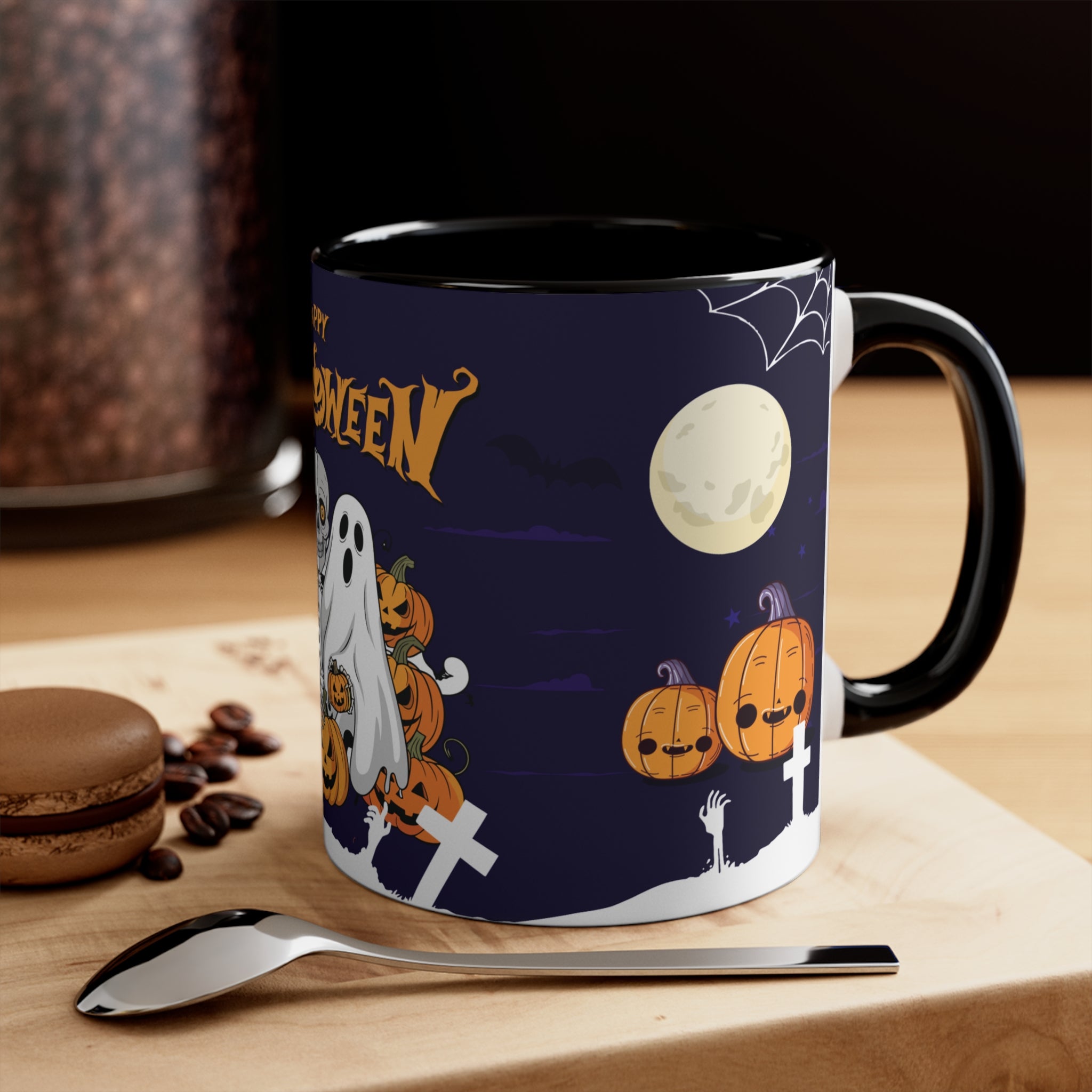 Halloween is Better with Skeleton | Accent Mugs