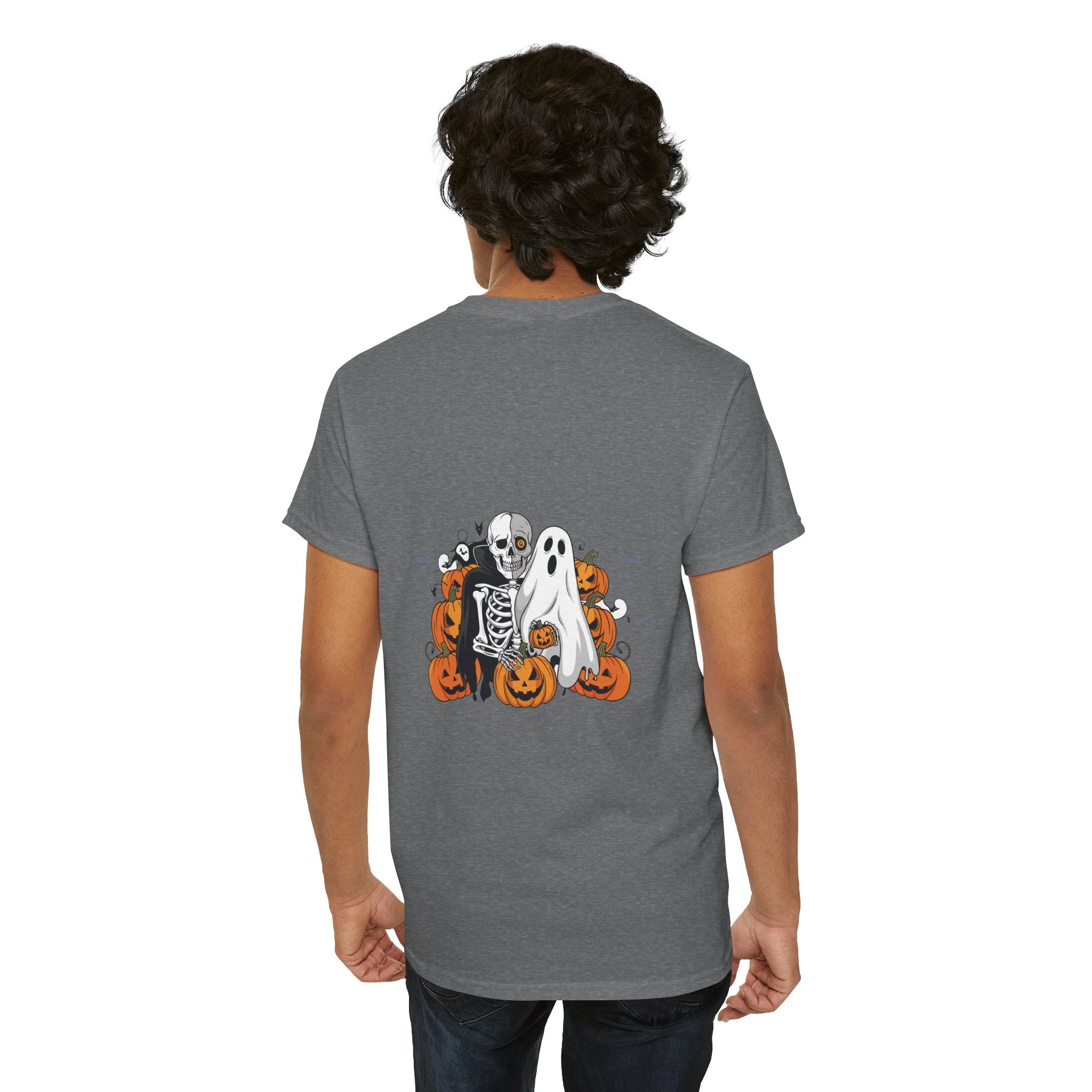 Halloween with Bats | Unisex Heavy Cotton Tee