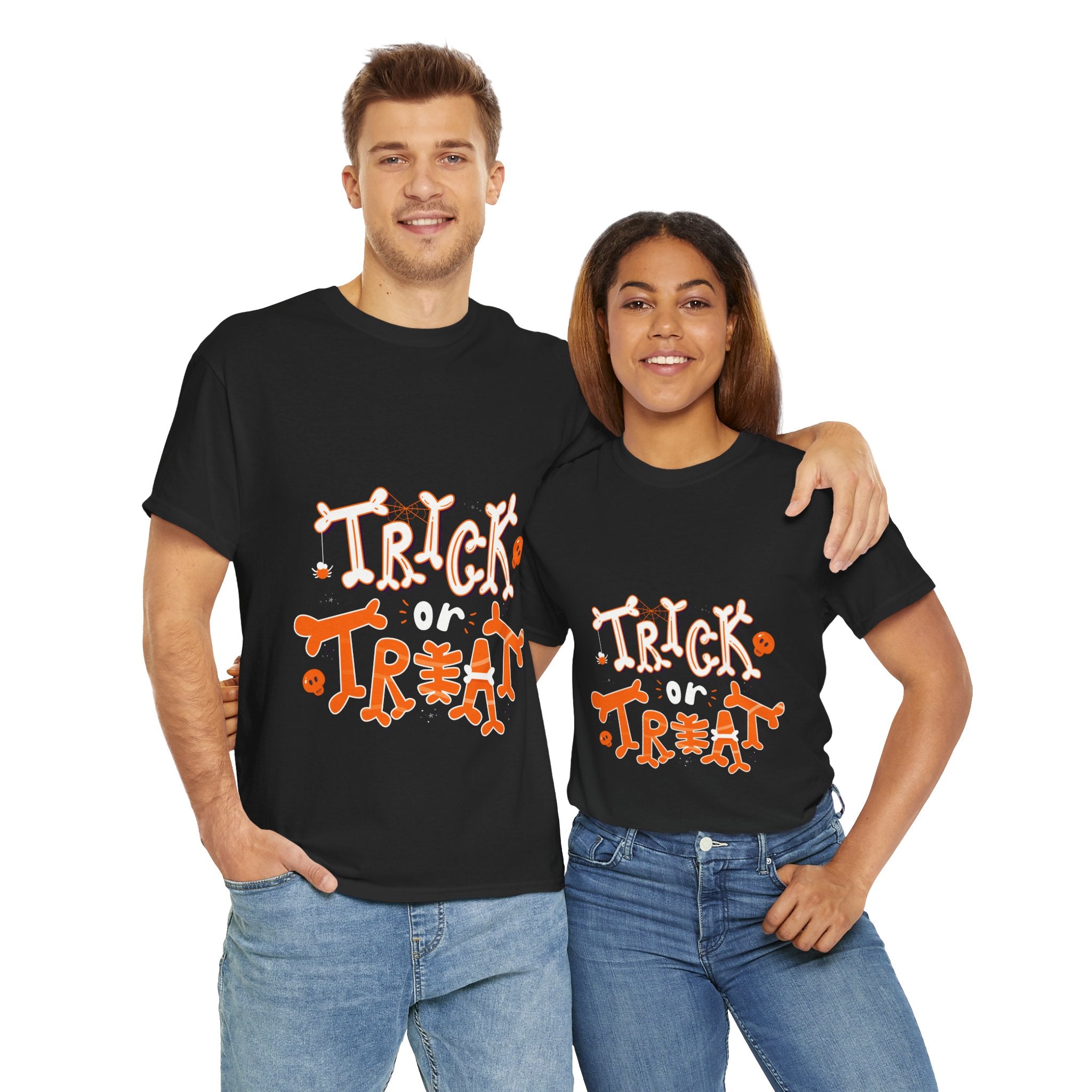 Halloween Trick or Treat | Unisex Heavy Cotton Tee
