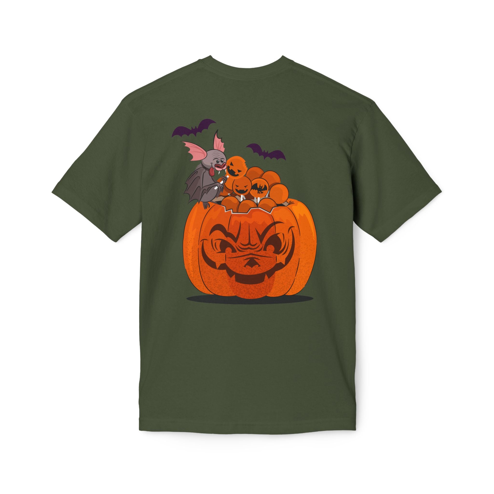 Halloween Trick or Treat | Unisex Midweight T-shirt, Made in US