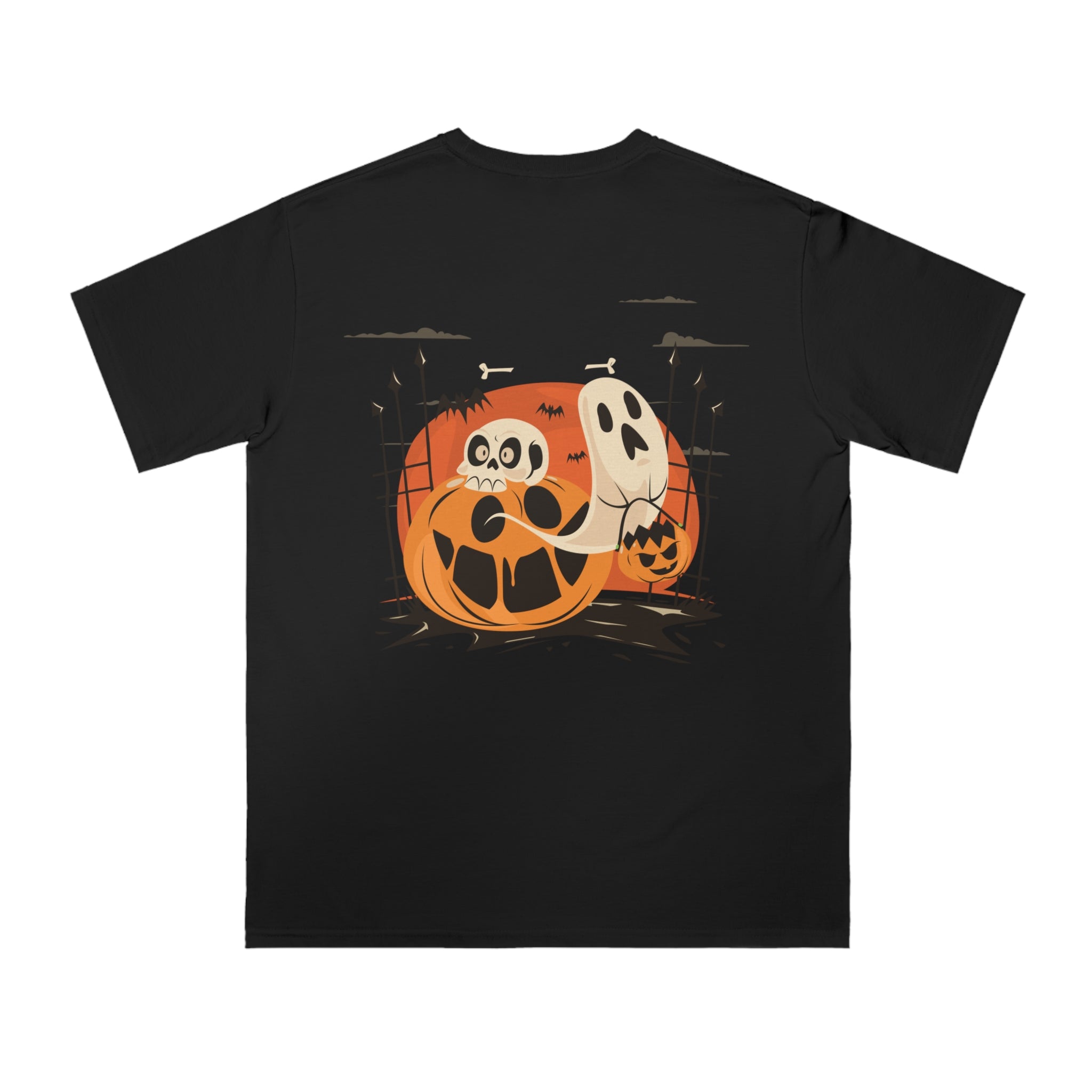 Halloween with Pumpkins | Organic Unisex Classic T-Shirt