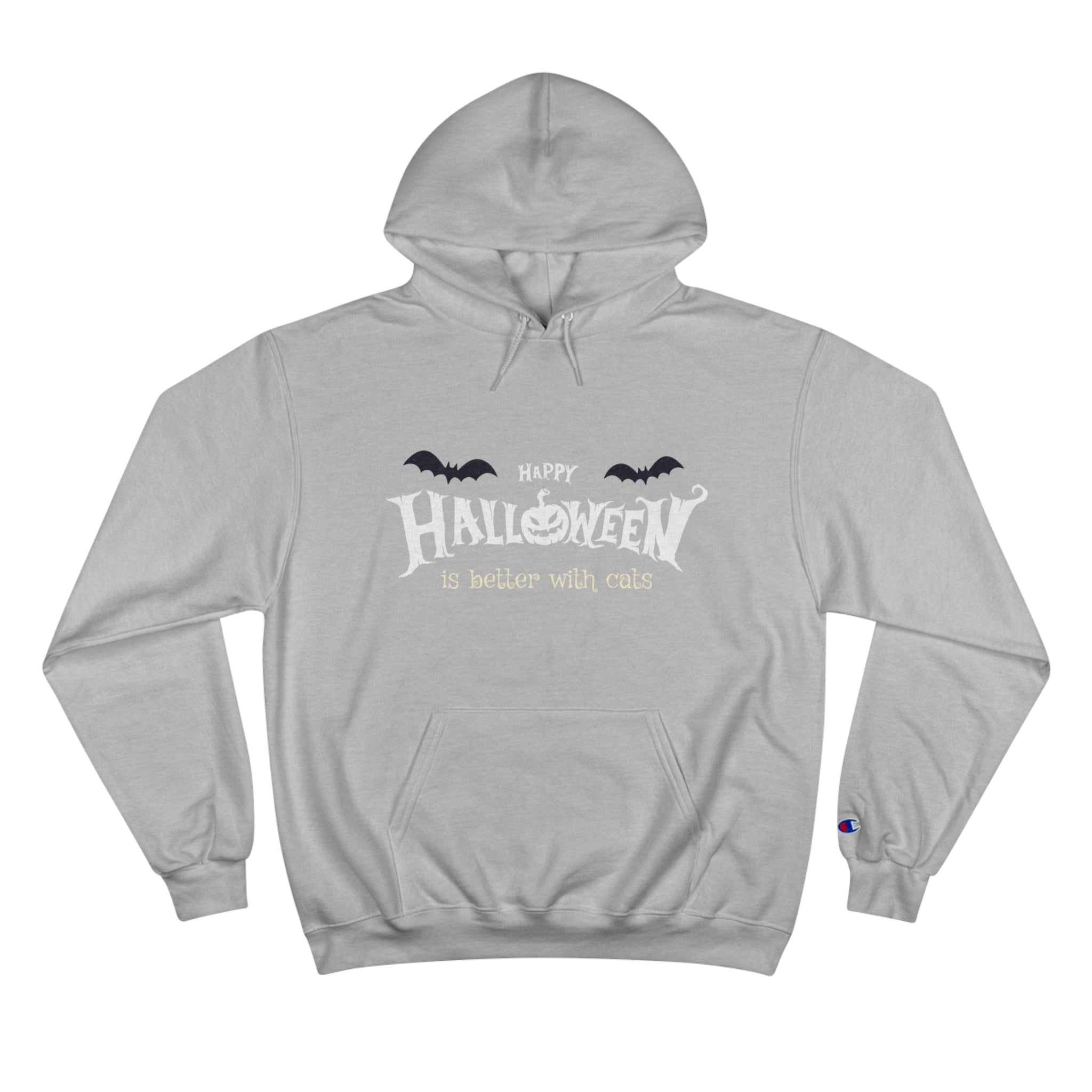 Halloween with Witch's Cats | Champion Hoodie