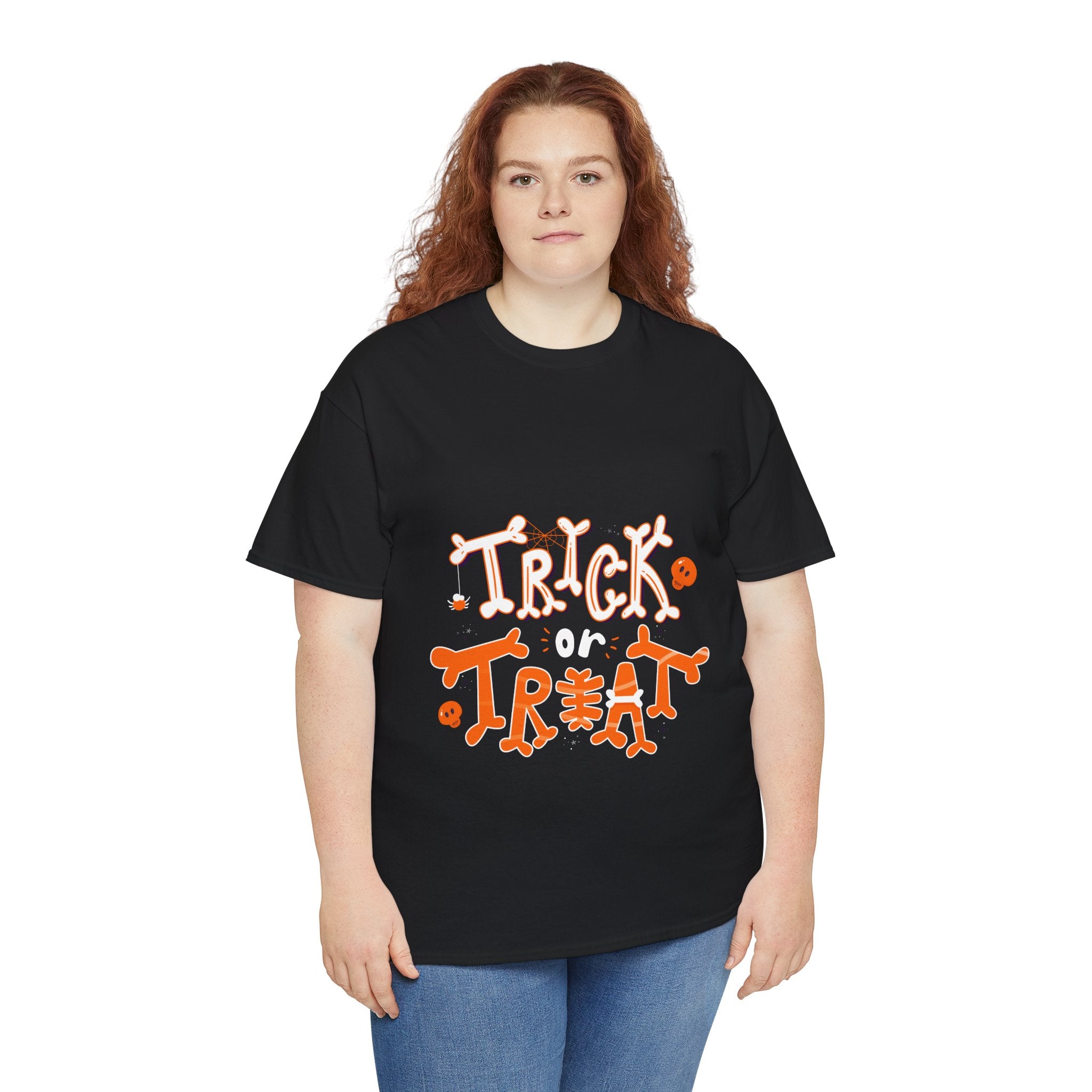 Halloween Trick or Treat | Unisex Heavy Cotton Tee