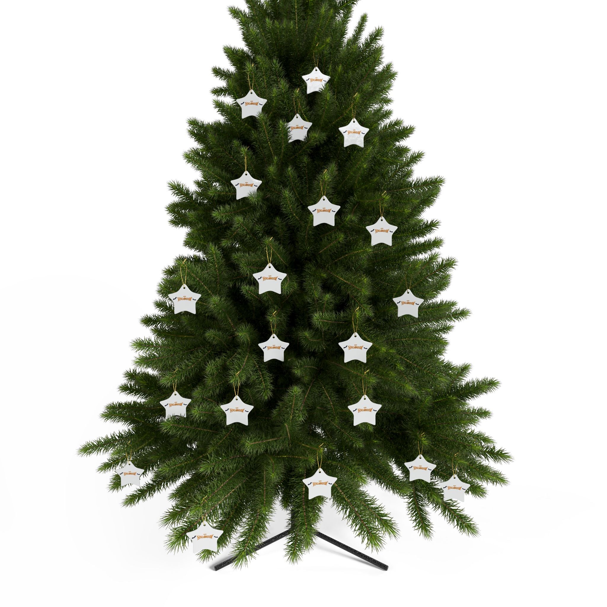 Halloween with Bats | Ceramic Ornaments