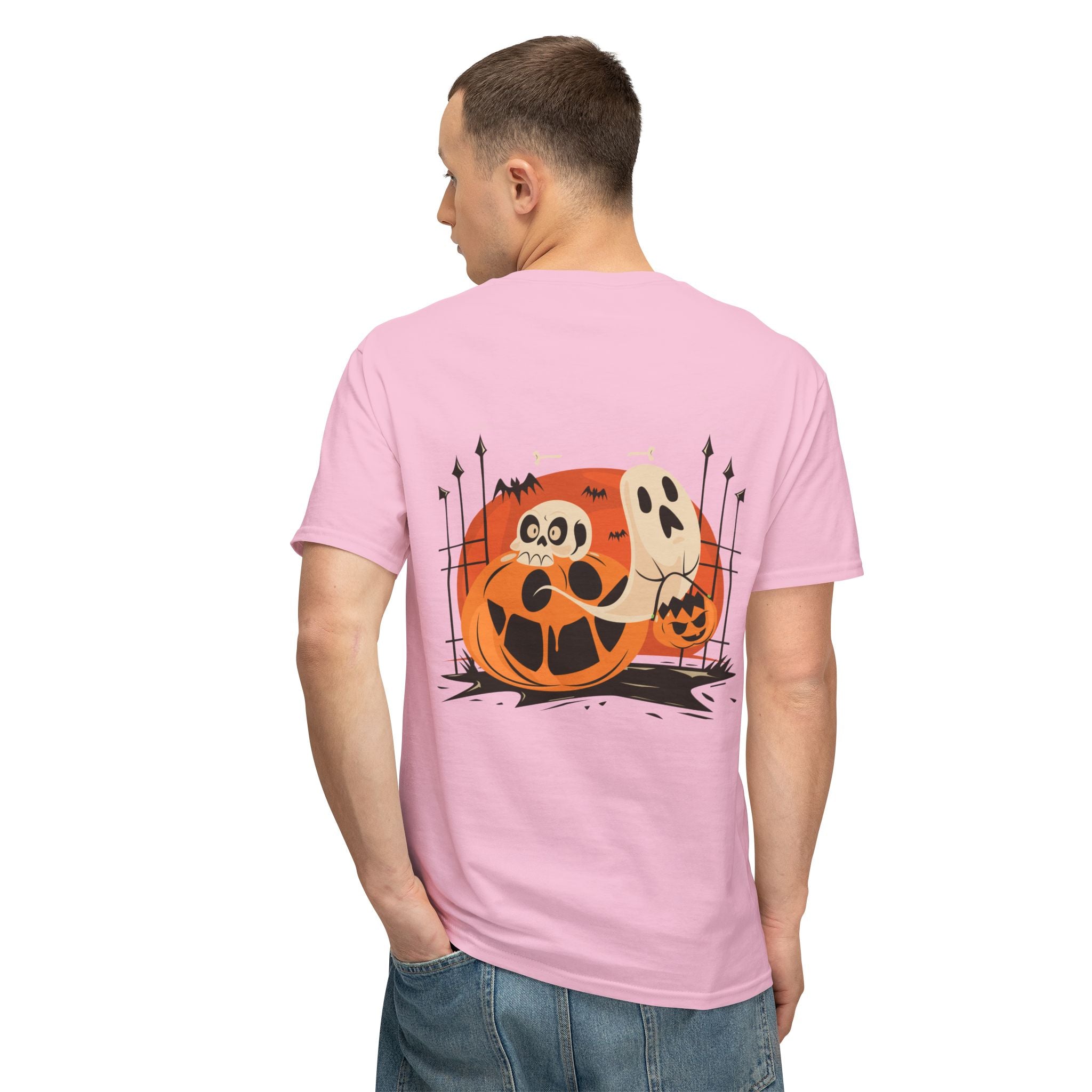 Halloween with Pumpkins | Unisex HD Cotton™ T-shirt