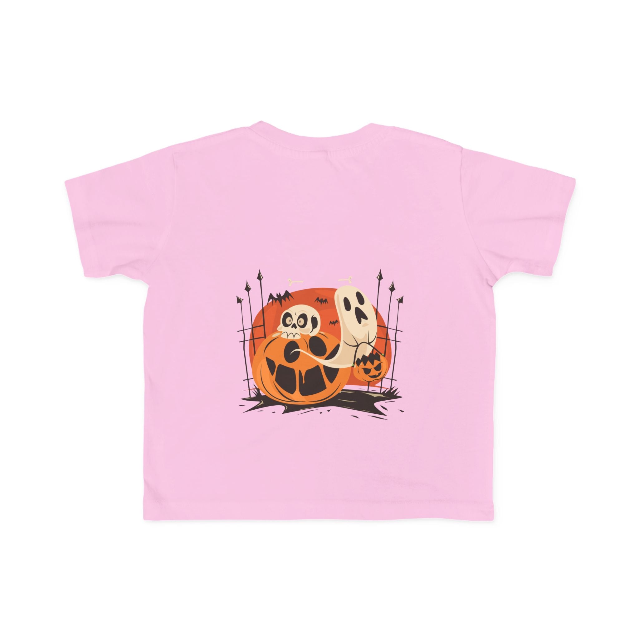 Halloween with Pumpkins | Toddler's Fine Jersey Tee