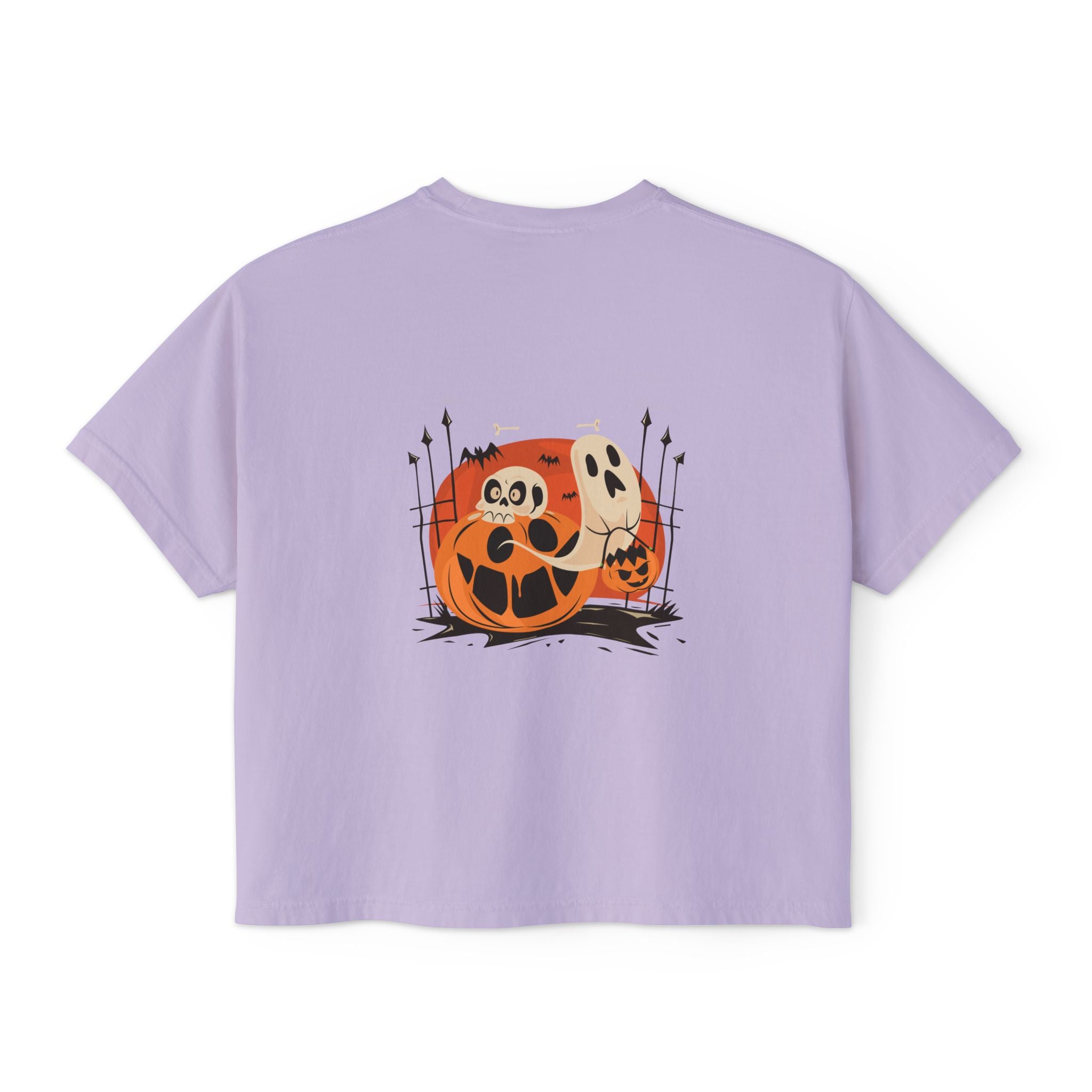 Halloween with Pumpkins | Women's Boxy Tee