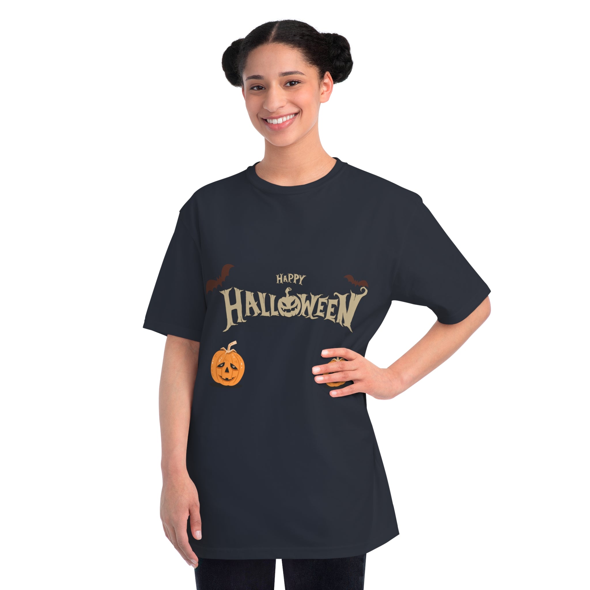 Halloween with Pumpkins | Organic Unisex Classic T-Shirt