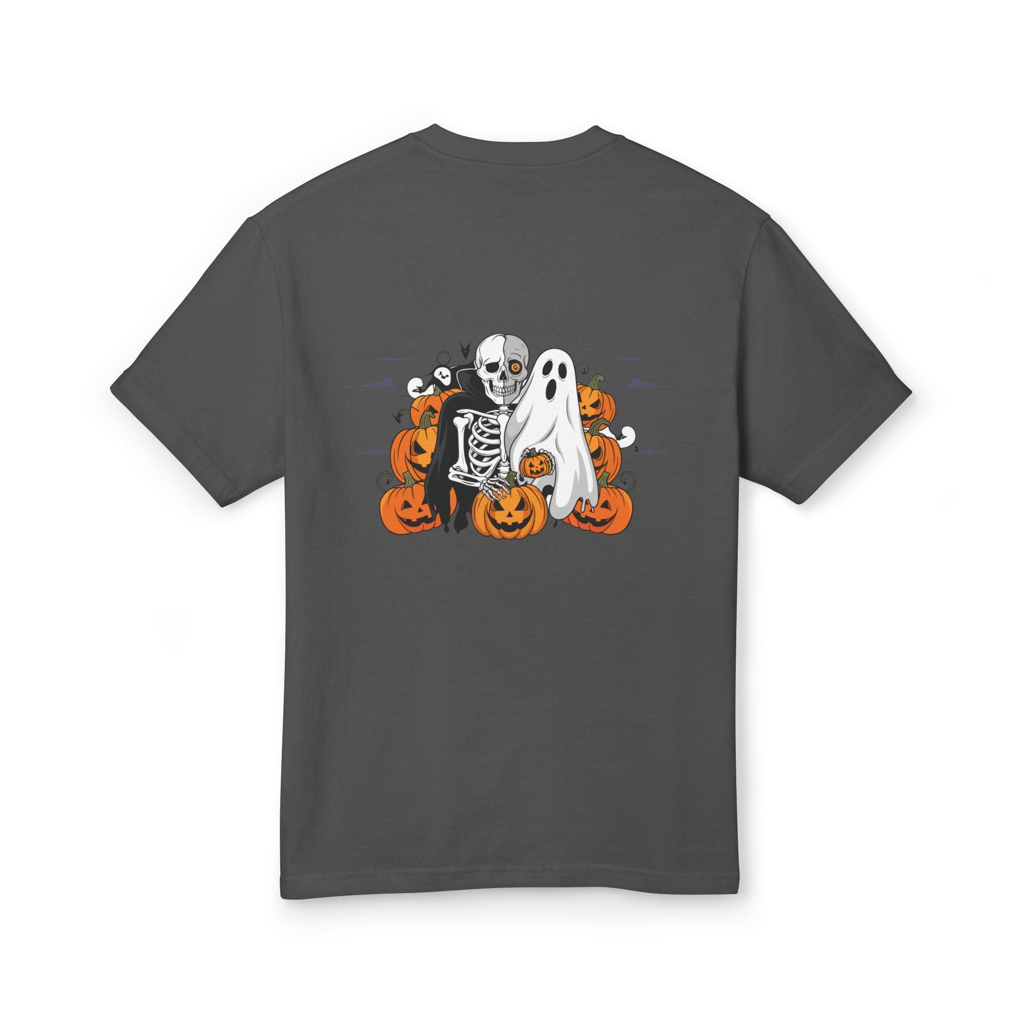 Halloween with Bats | Unisex Garment-Dyed Heavyweight Cotton Tee