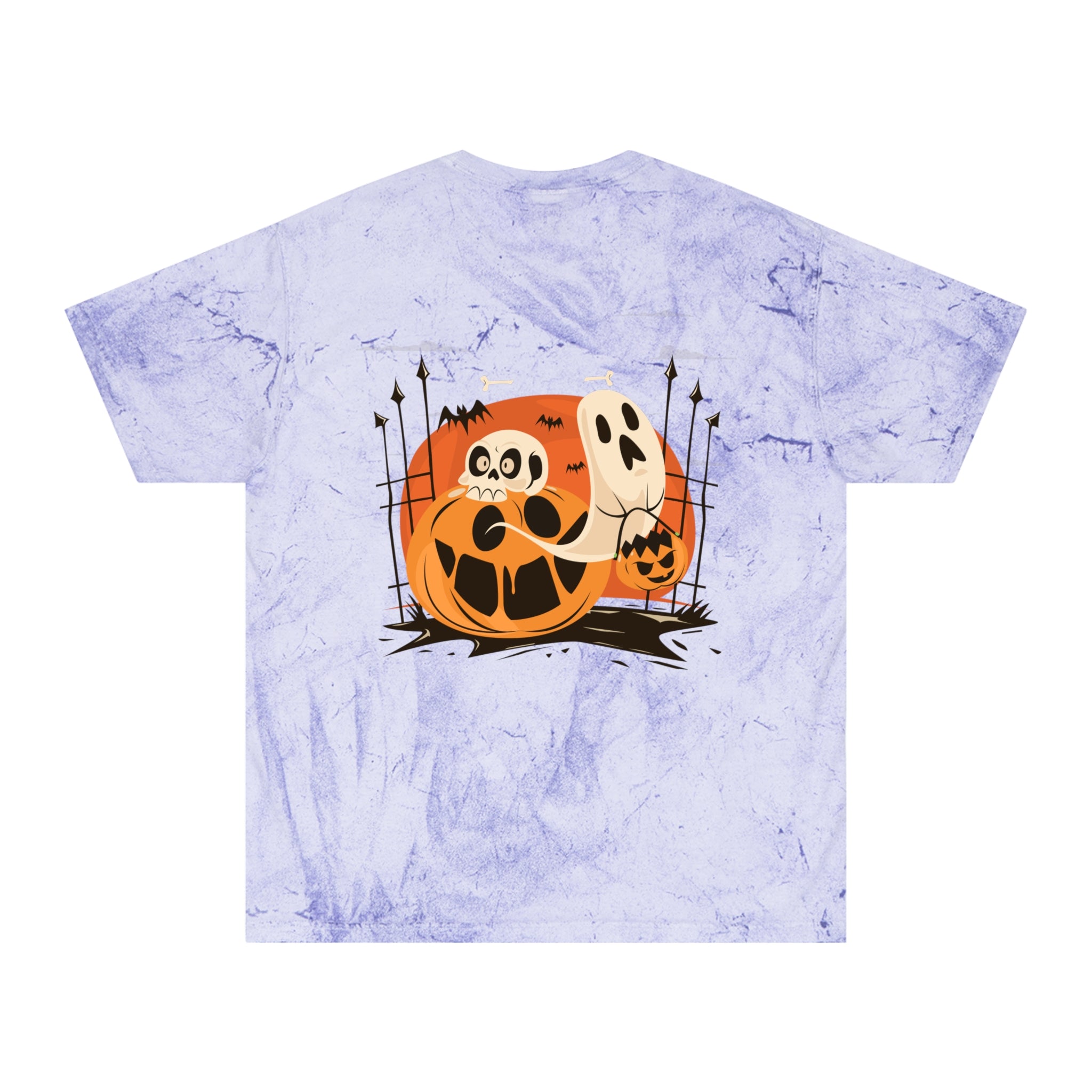 Halloween with Pumpkins | Unisex Color Blast T-Shirt