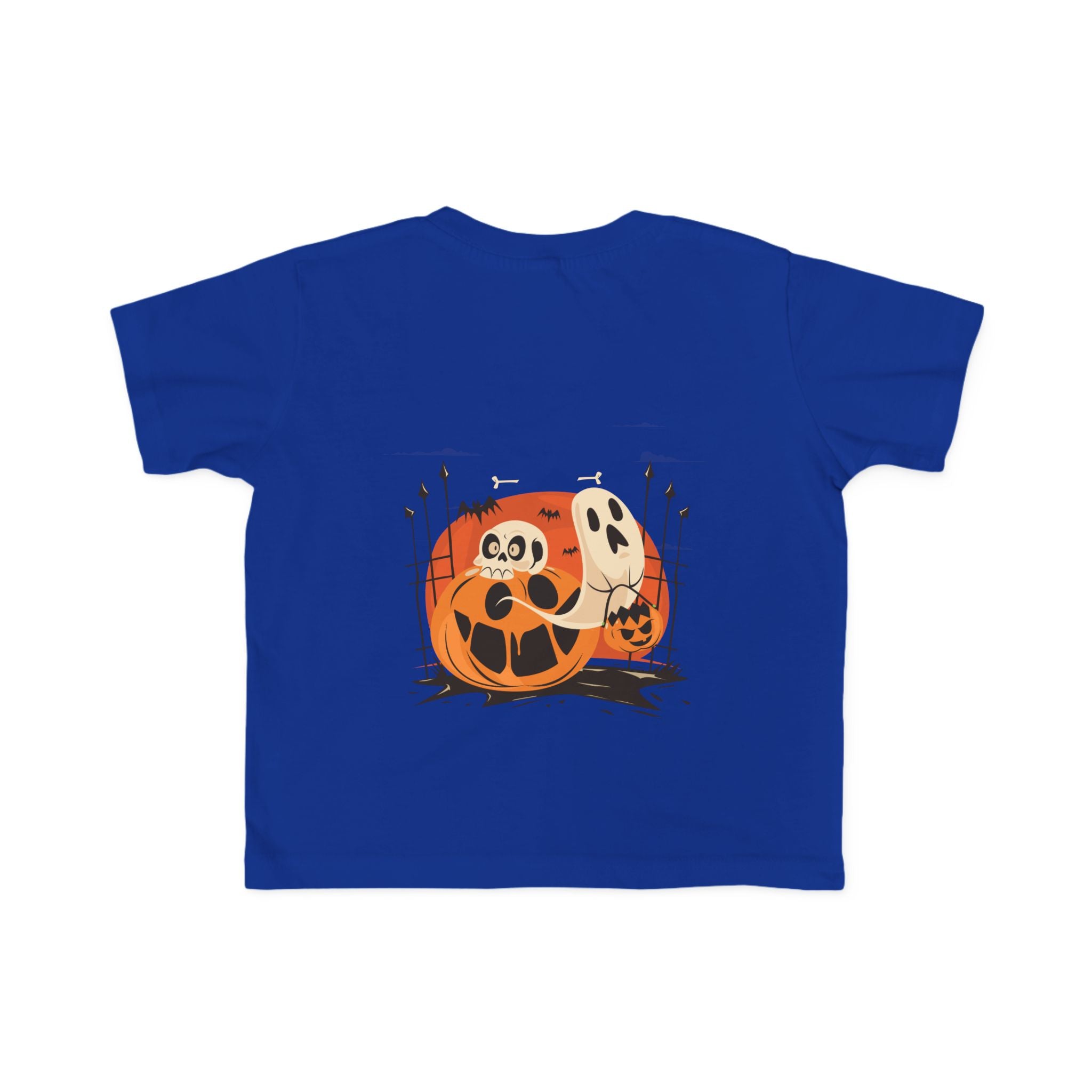Halloween with Pumpkins | Toddler's Fine Jersey Tee