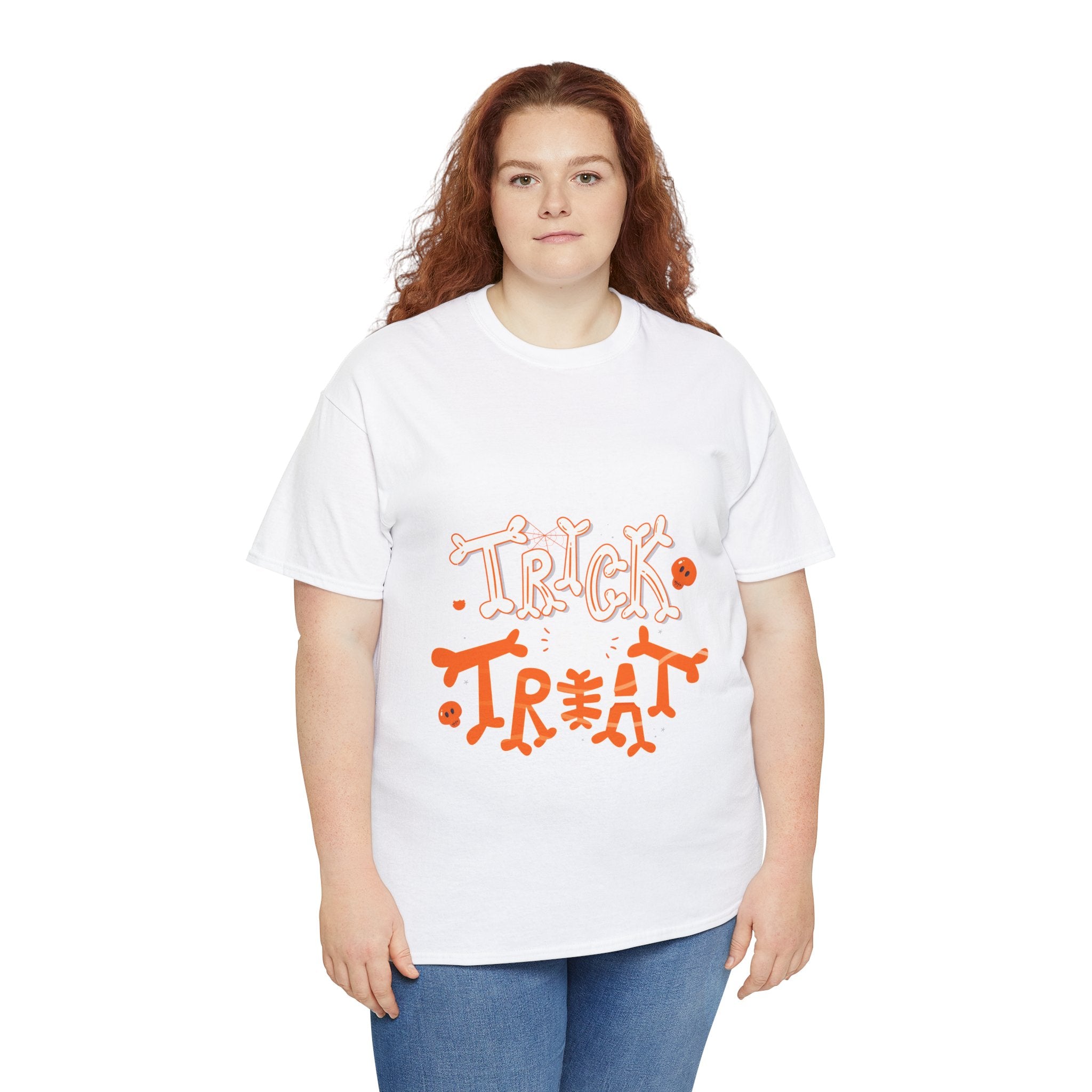 Halloween Trick or Treat | Unisex Heavy Cotton Tee