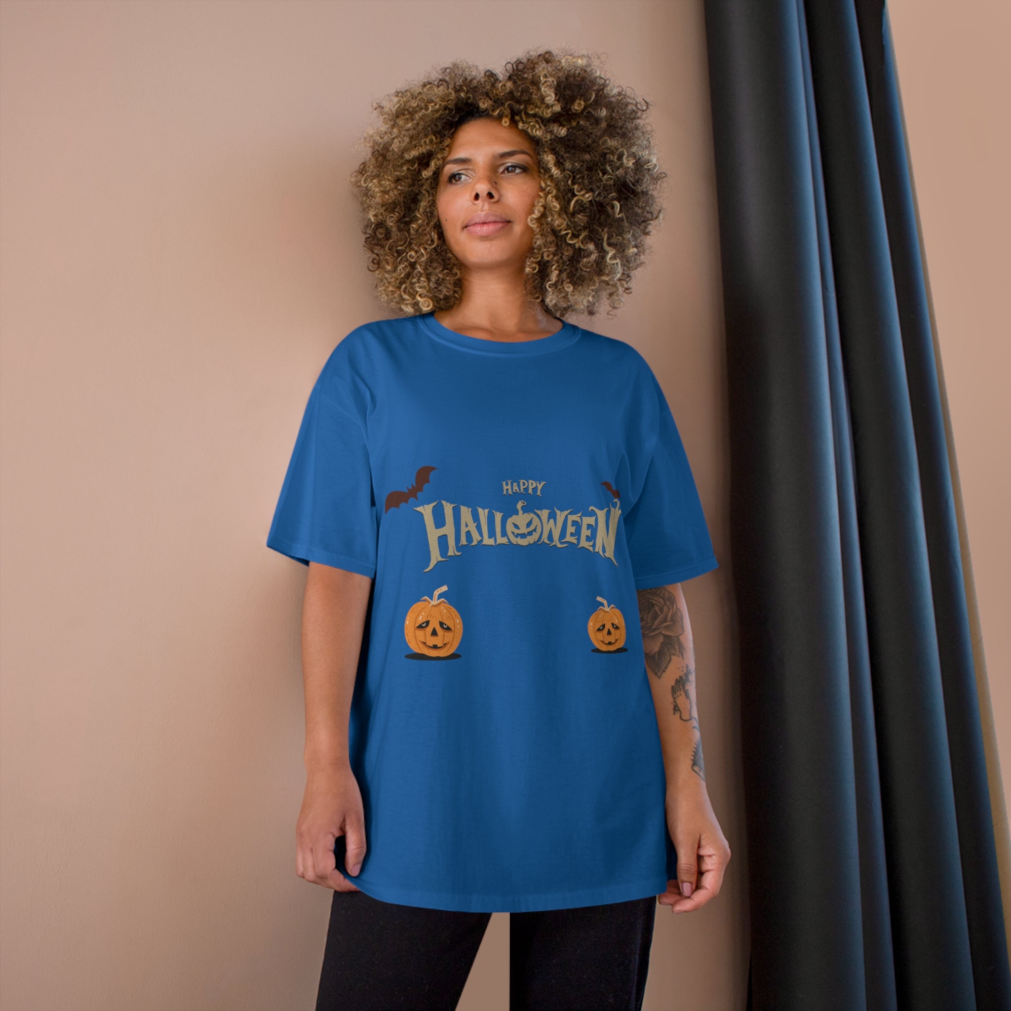Halloween with Pumpkins | Champion T-Shirt
