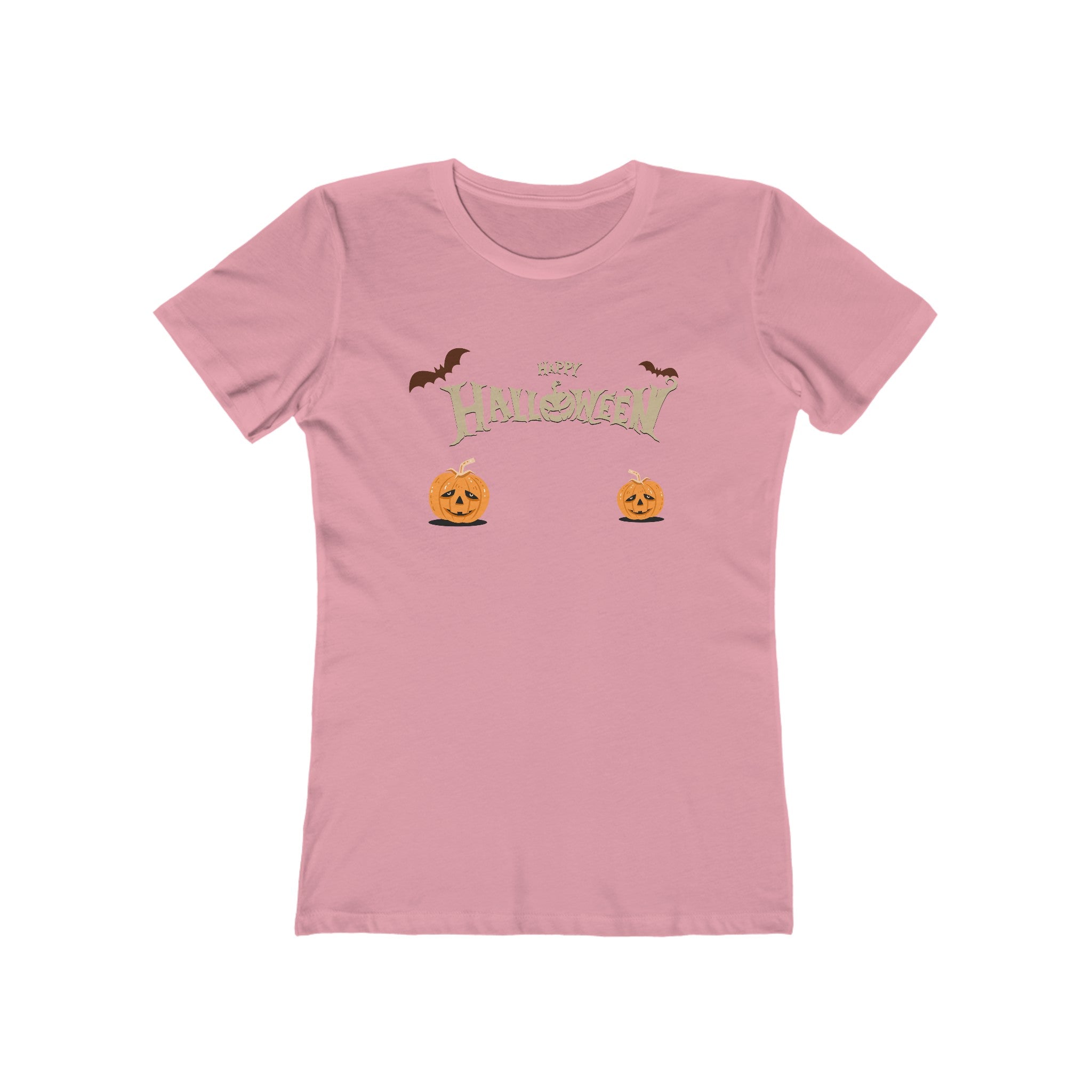Halloween with Pumpkins | The Boyfriend Tee for Women