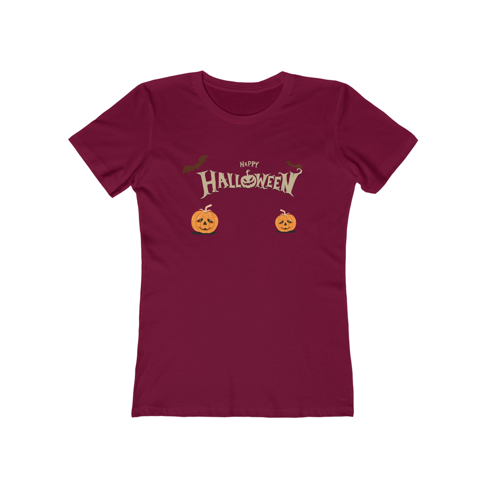 Halloween with Pumpkins | The Boyfriend Tee for Women