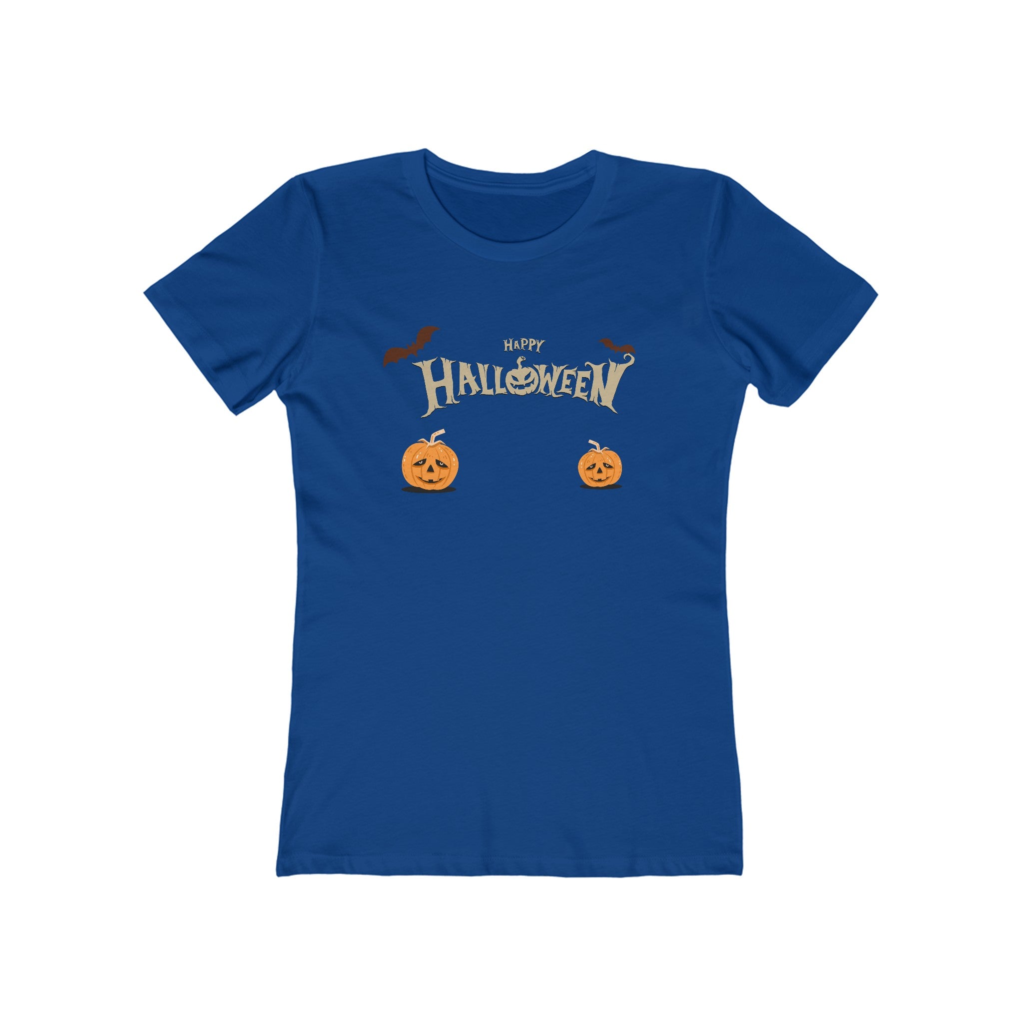 Halloween with Pumpkins | The Boyfriend Tee for Women