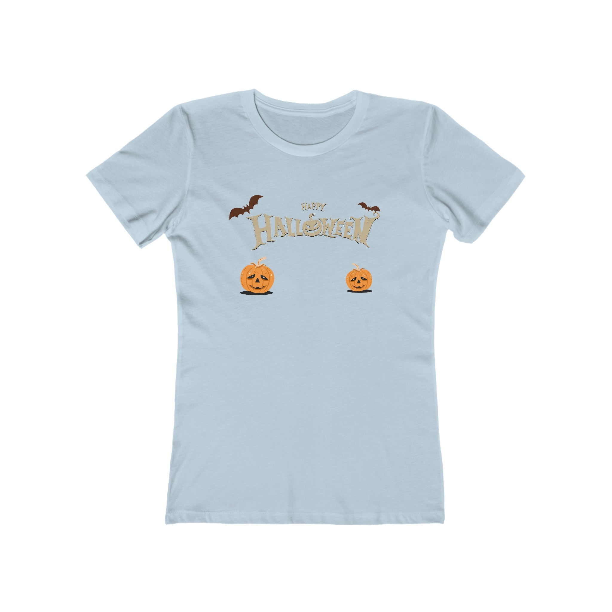 Halloween with Pumpkins | The Boyfriend Tee for Women