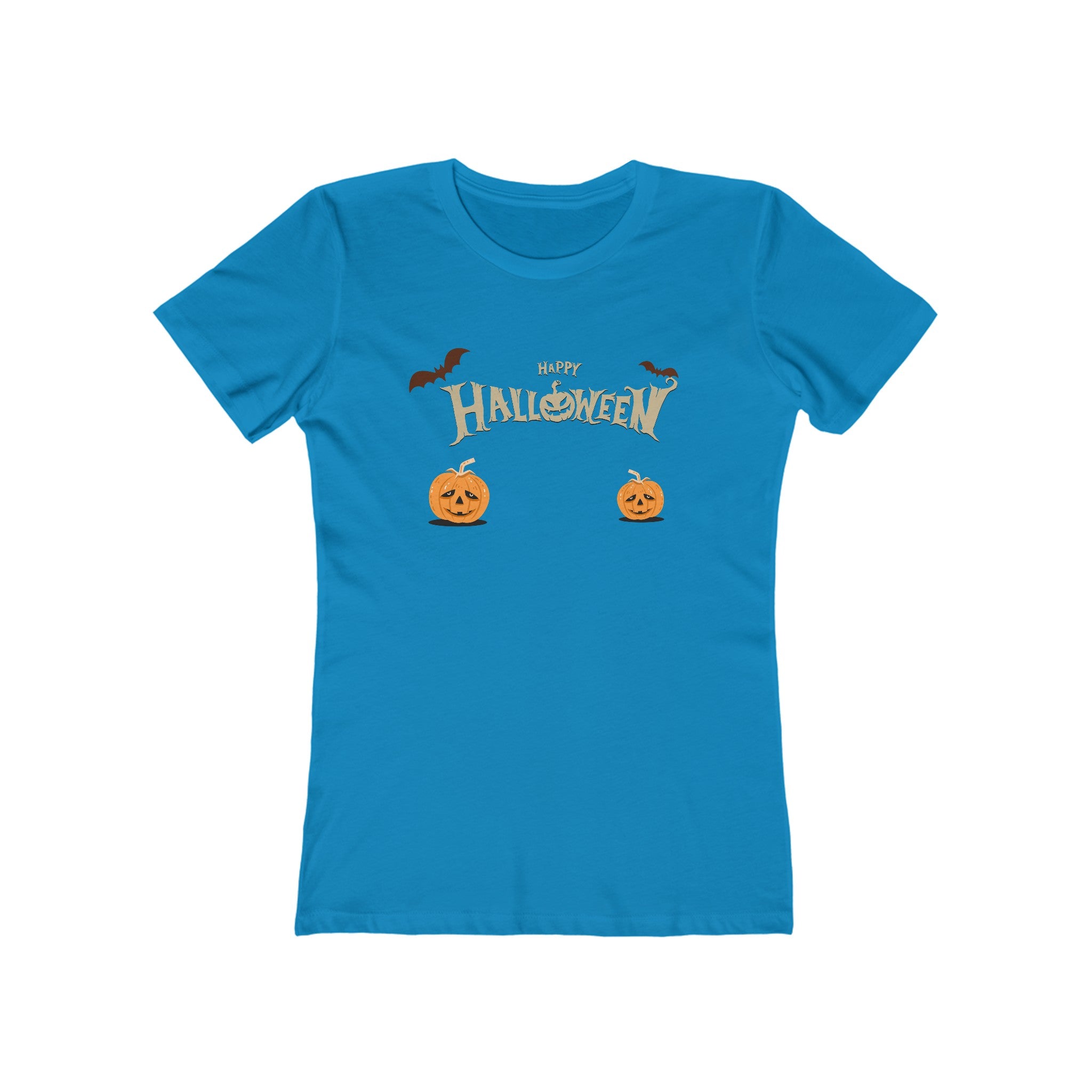 Halloween with Pumpkins | The Boyfriend Tee for Women