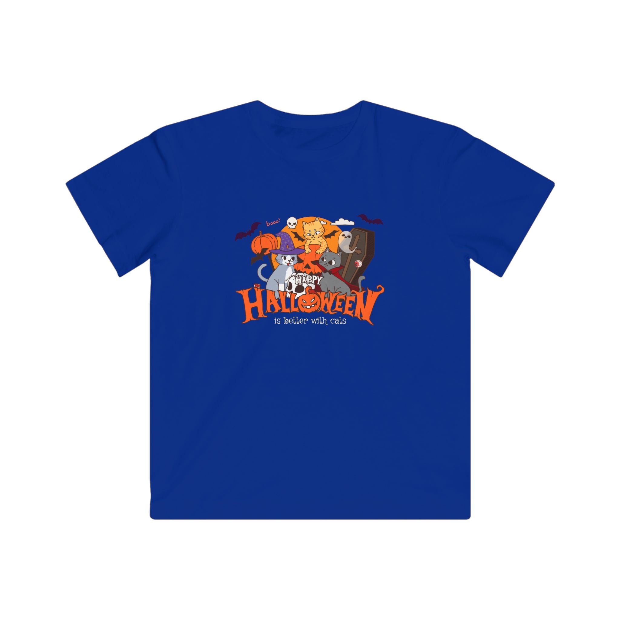 Halloween is Better with Cats | Kids Fine Jersey Tee
