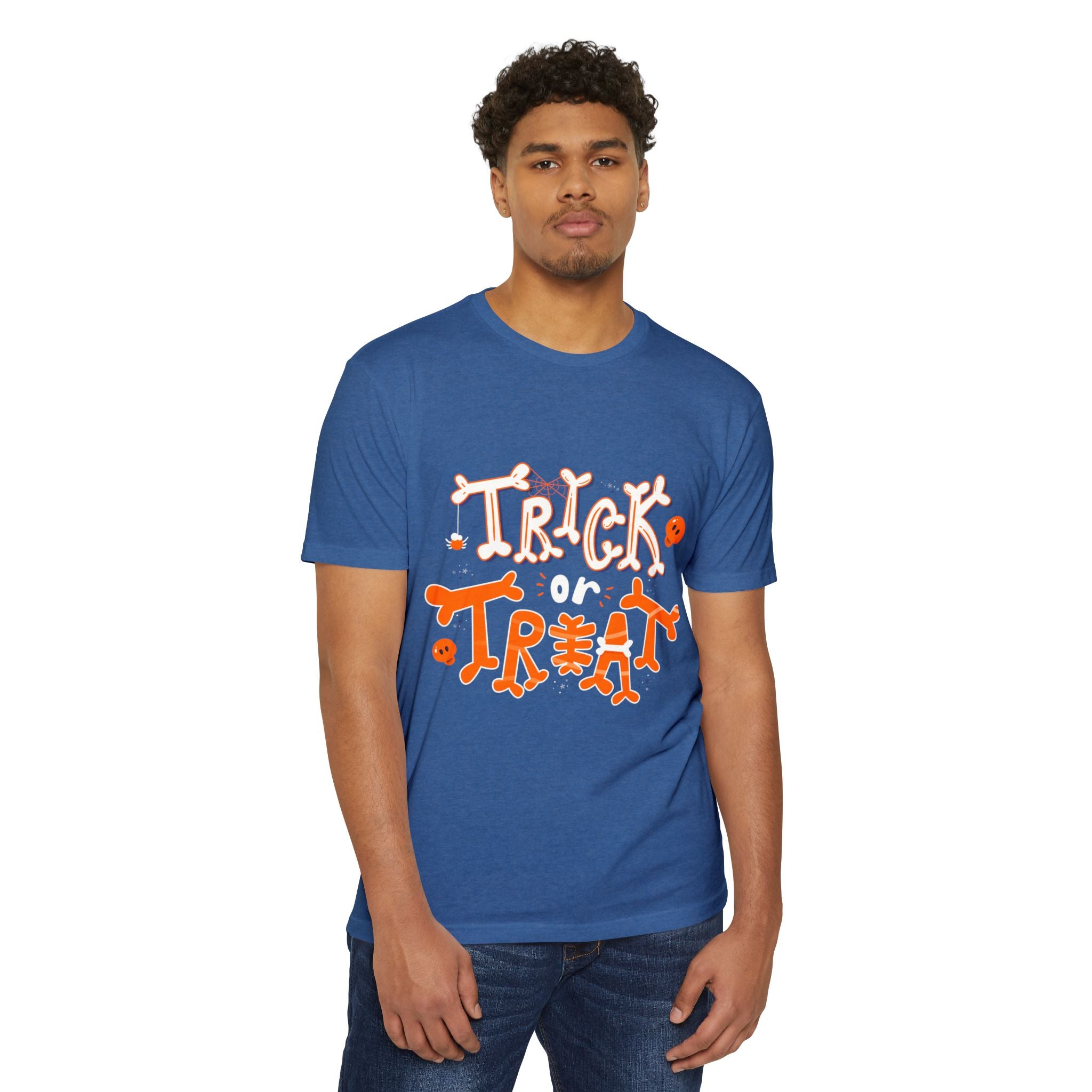 Halloween Trick or Treat | Unisex CVC Jersey T-shirt