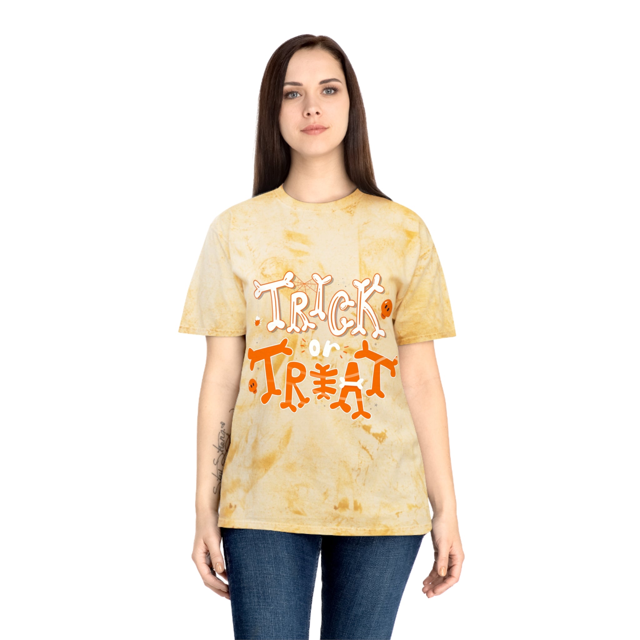 Halloween Trick or Treat | Unisex Color Blast T-Shirt